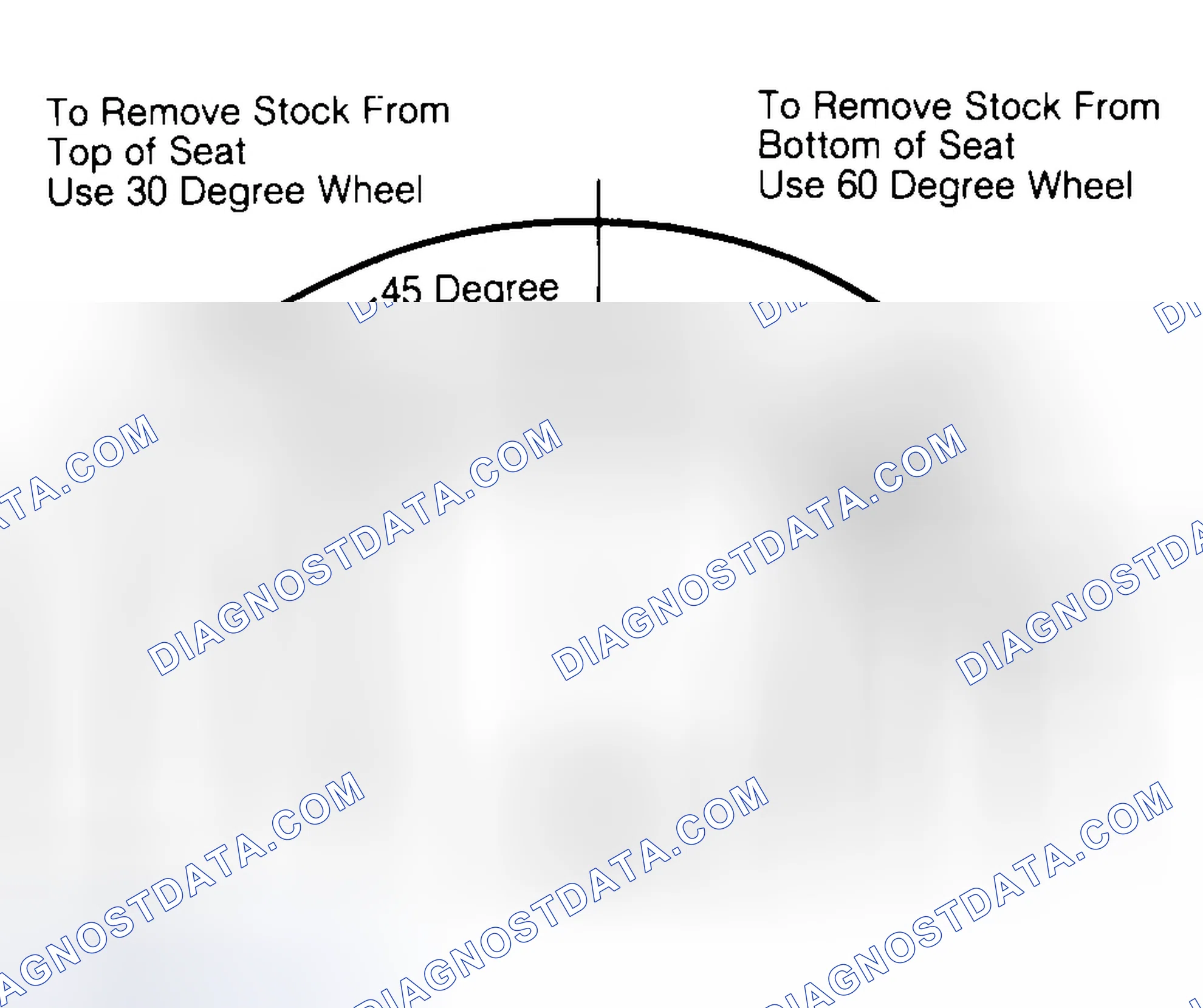 Scheme 19: Adjusting Valve Seat Width