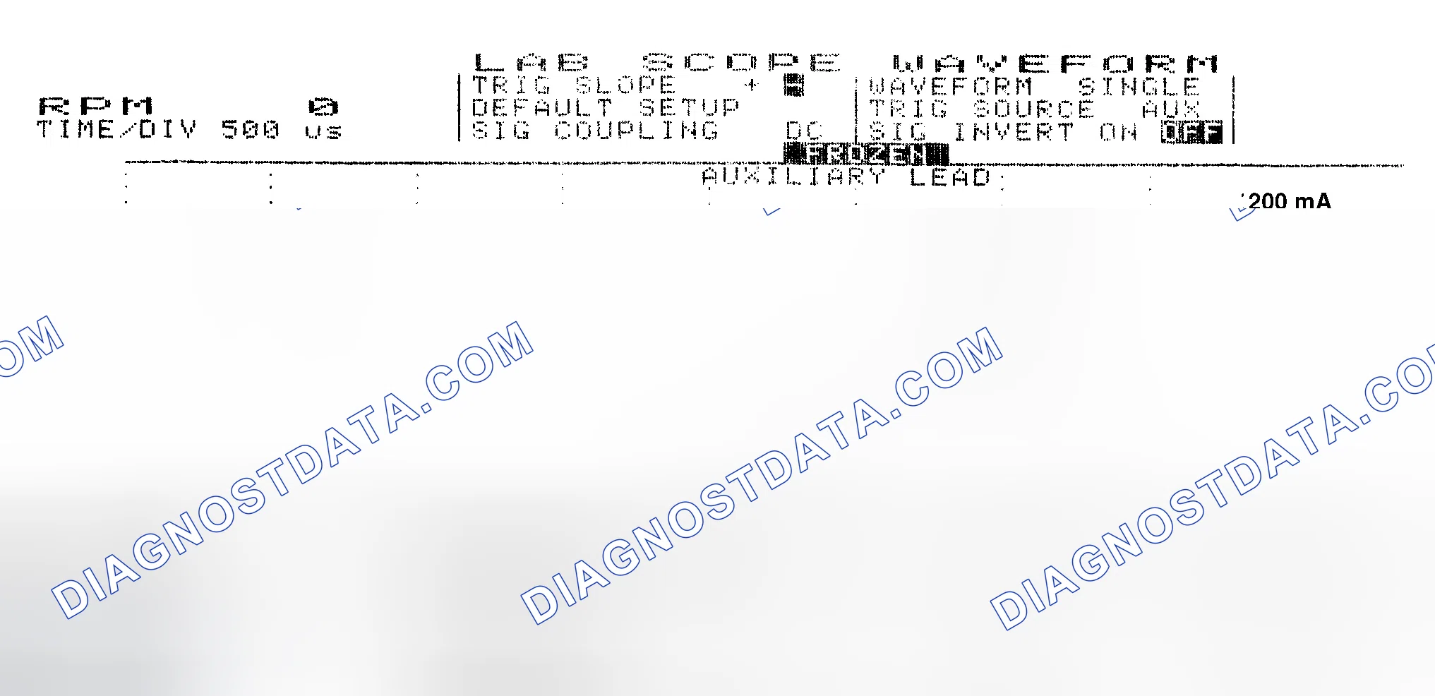 Scheme 17: Single Injector w/Normal Current Flow - Current Pattern