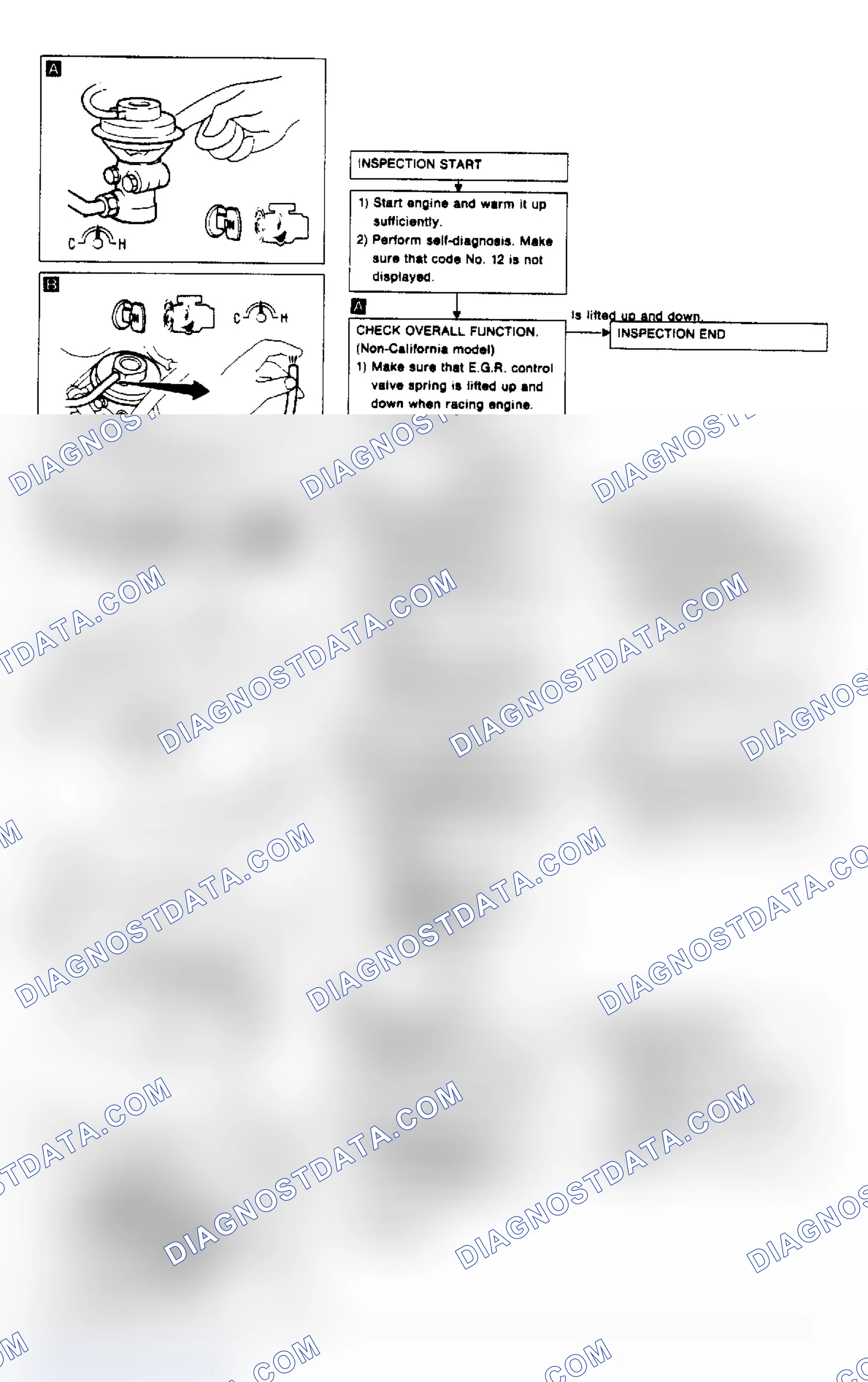 Scheme 11: CODE 32: EGR SENSOR (CALIF.)