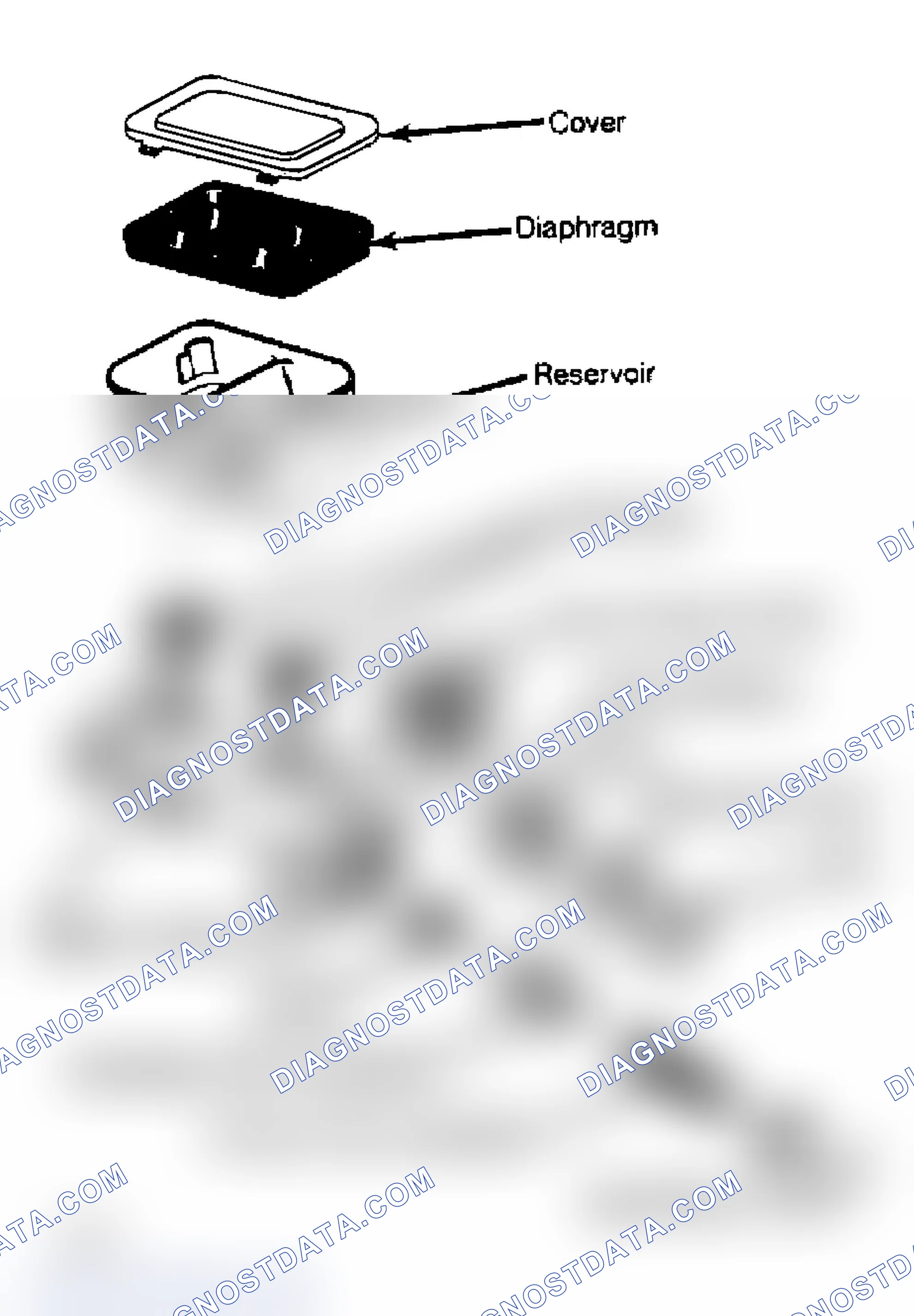 Scheme 32: Exploded View of Quick Take-Up Master Cylinder