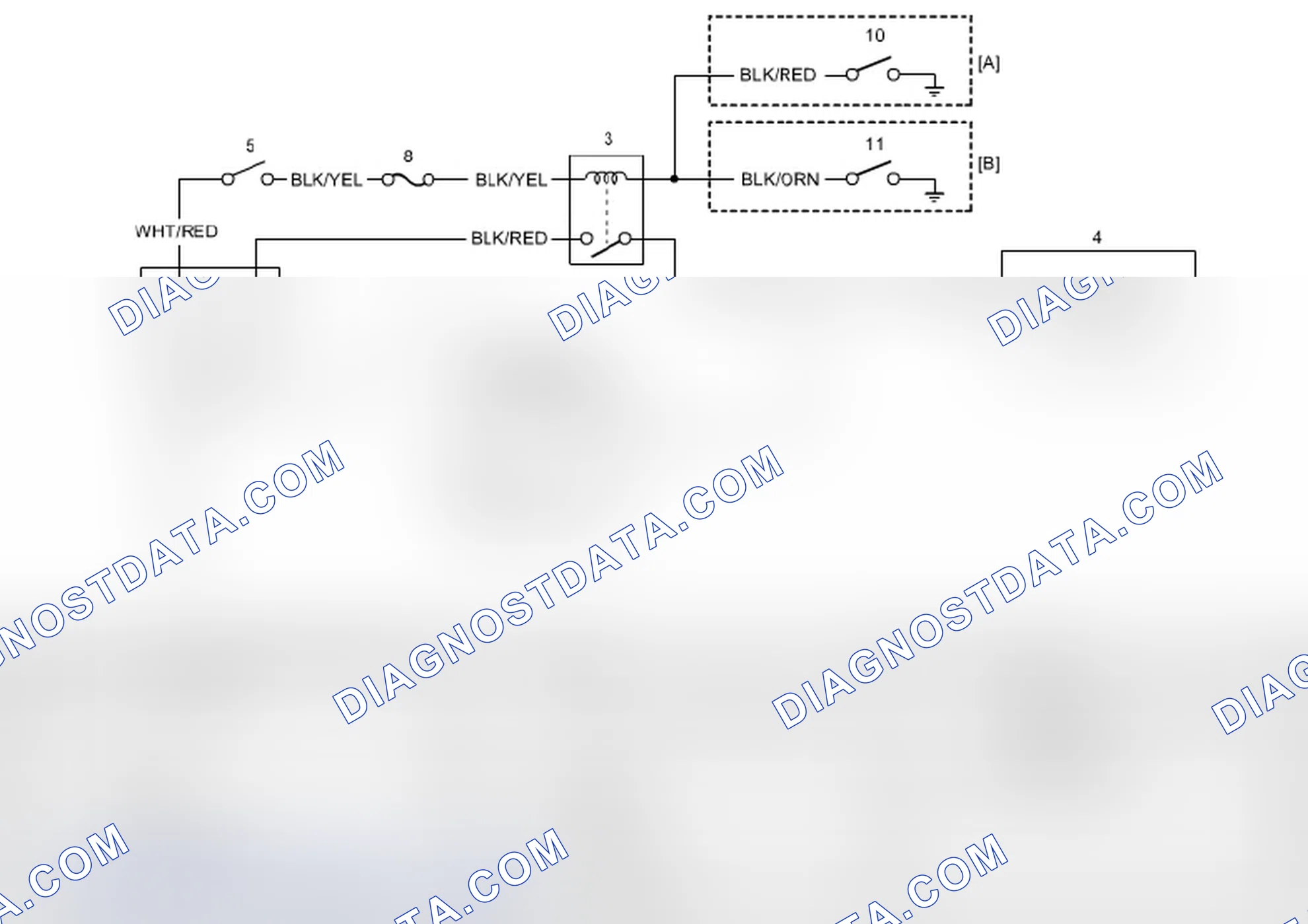 Scheme 1: Cranking System Circuit Diagram