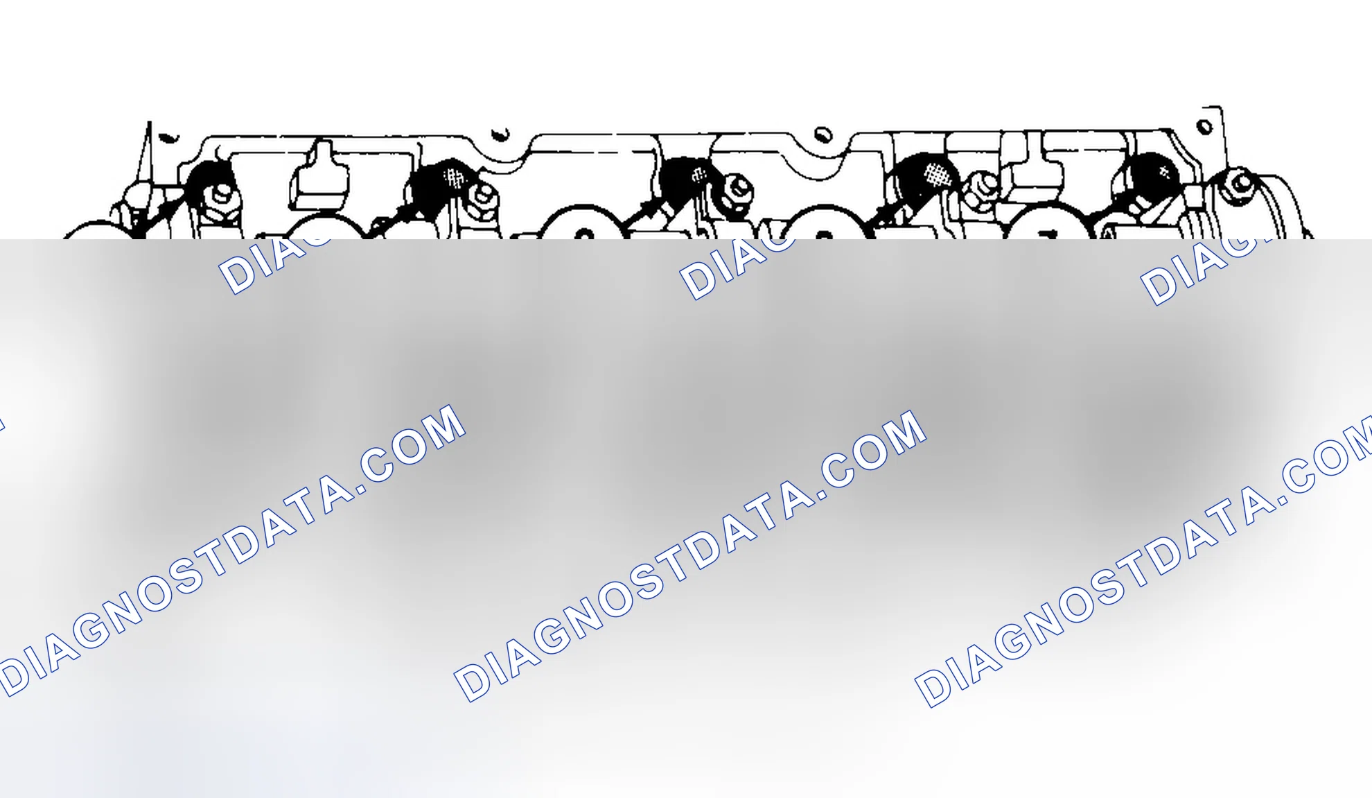 Scheme 7: Typical Cylinder Head Tightening or Loosening Sequence