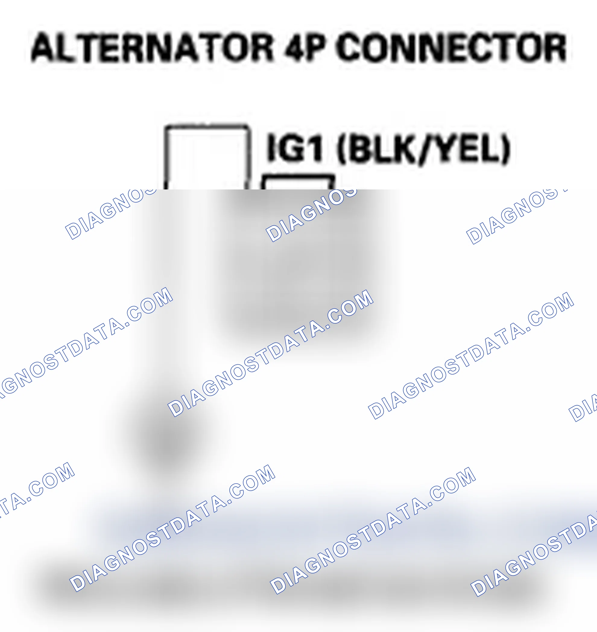 Scheme 89: DTC P16BC: Alternator FR Terminal Circuit/ IGP Circuit Low Voltage