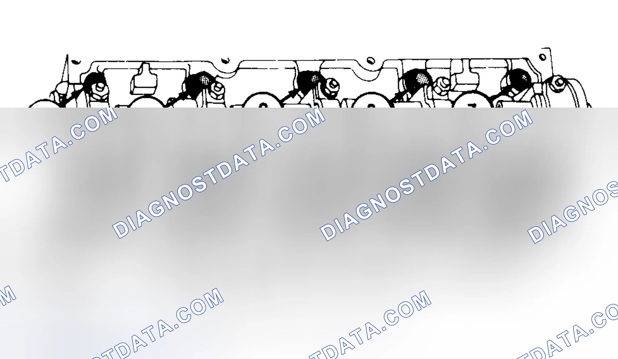 Scheme 7: Typical Cylinder Head Tightening or Loosening Sequence