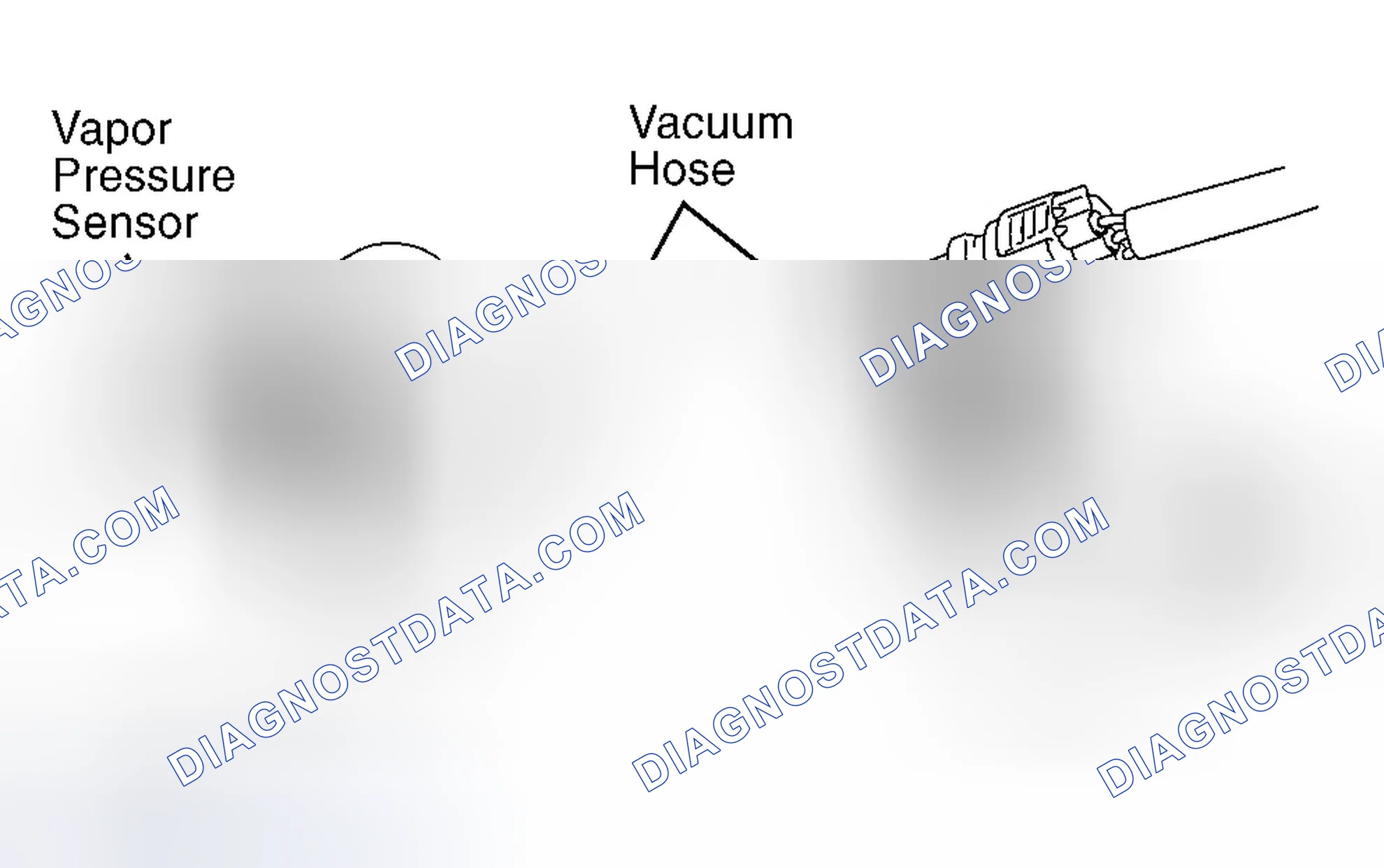 Scheme 222: Vapor Pressure Sensor (Camry, Celica Calif. Emission Vehicles, Corolla, RAV4, Tacoma, Tercel, T100 &