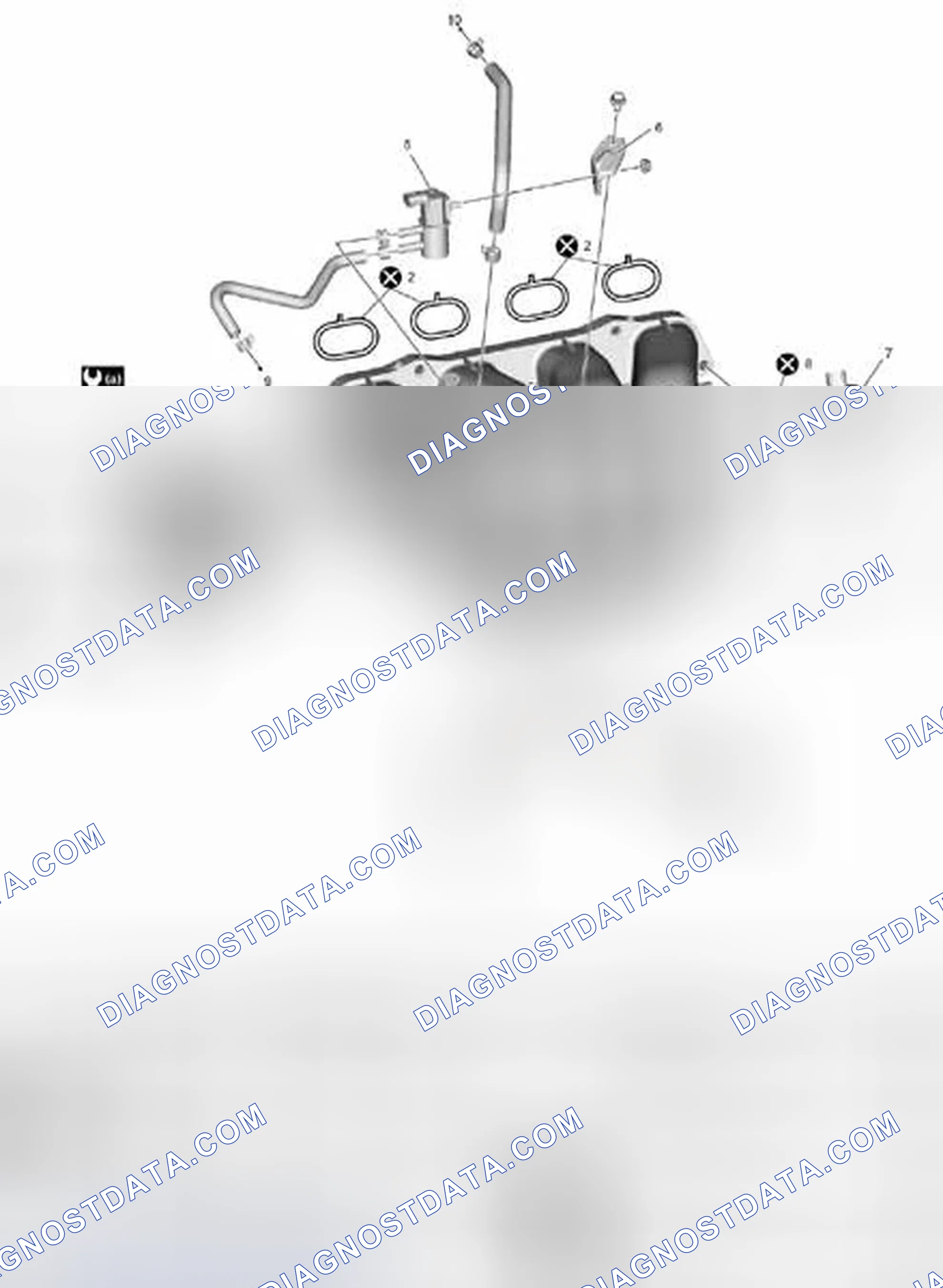 Scheme 22: Throttle Body and Intake Manifold Components