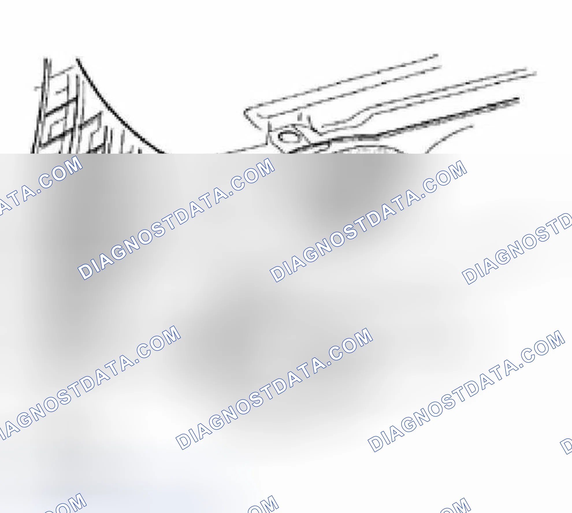 Scheme 44: Positioning points for vehicle lift and workshop trolley jack