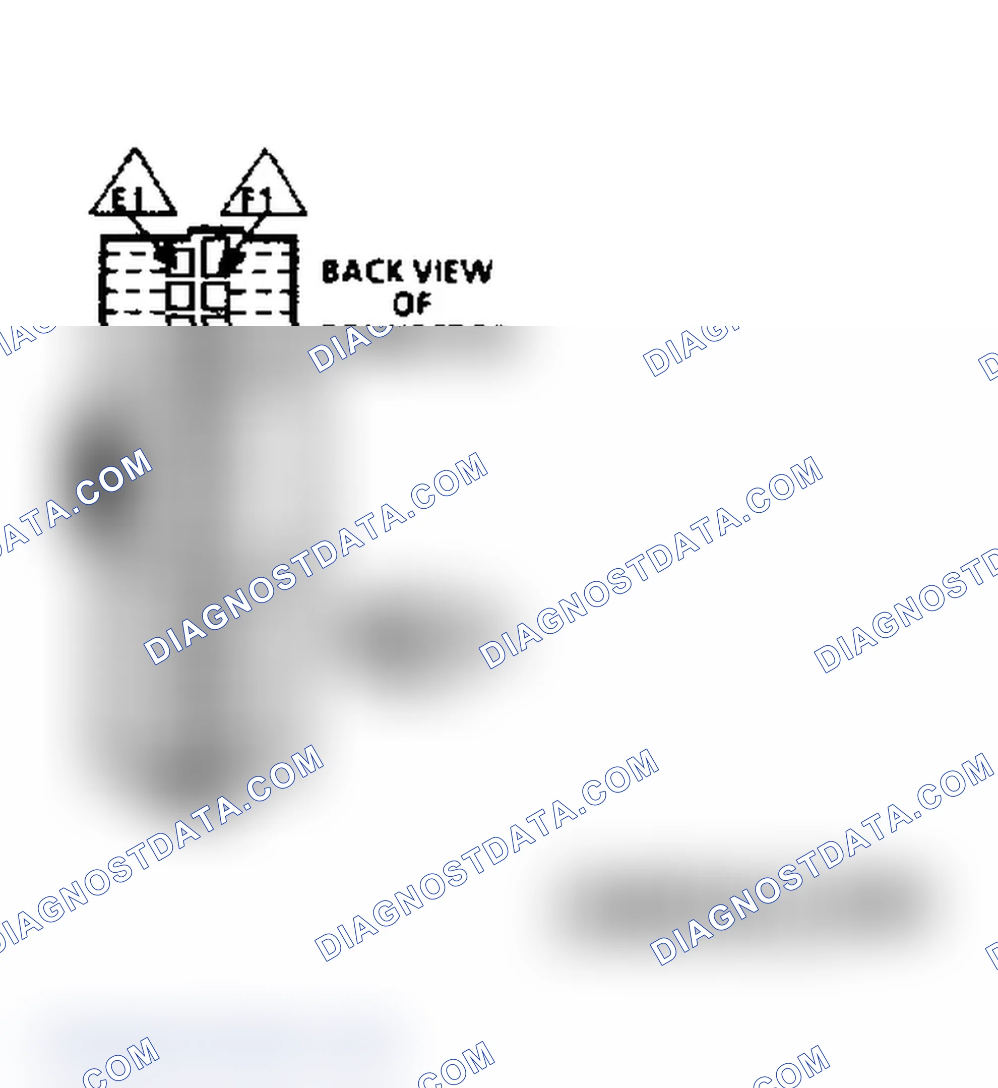 Scheme 32: PCM Terminal E-F Connector ID - Blue (4 Of 4) (5.7L "C" & "K" Series With 4L60-E A/T)