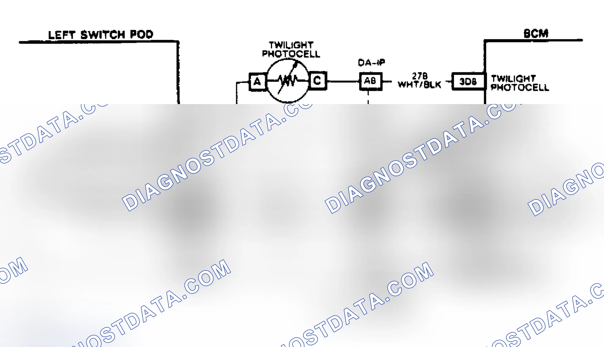 Scheme 114: Code B120, Wiring Diagram (2 of 2) Twilight Delay Potentiometer (Reatta & Riviera)