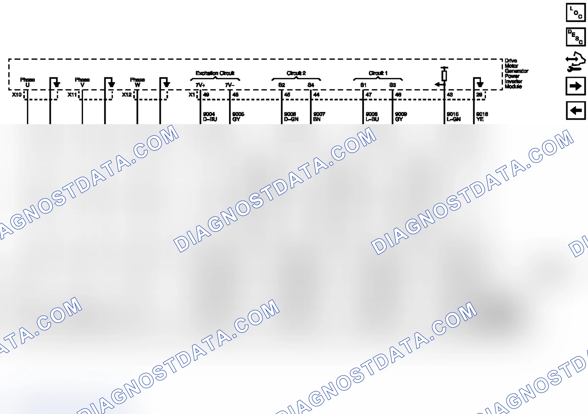 Scheme 6: Drive Motor with Generator Assembly - 2nd Position