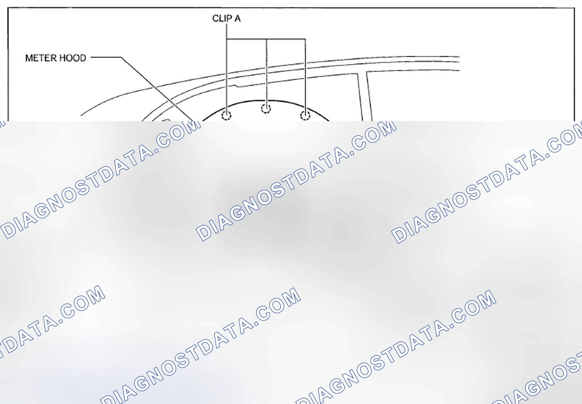 Scheme 51: METER HOOD REMOVAL/INSTALLATION