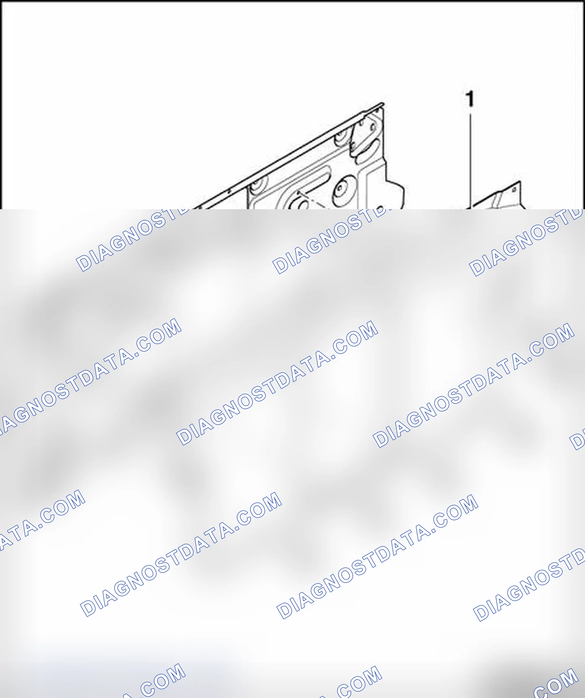 Scheme 163: Back panel trim, assembly overview