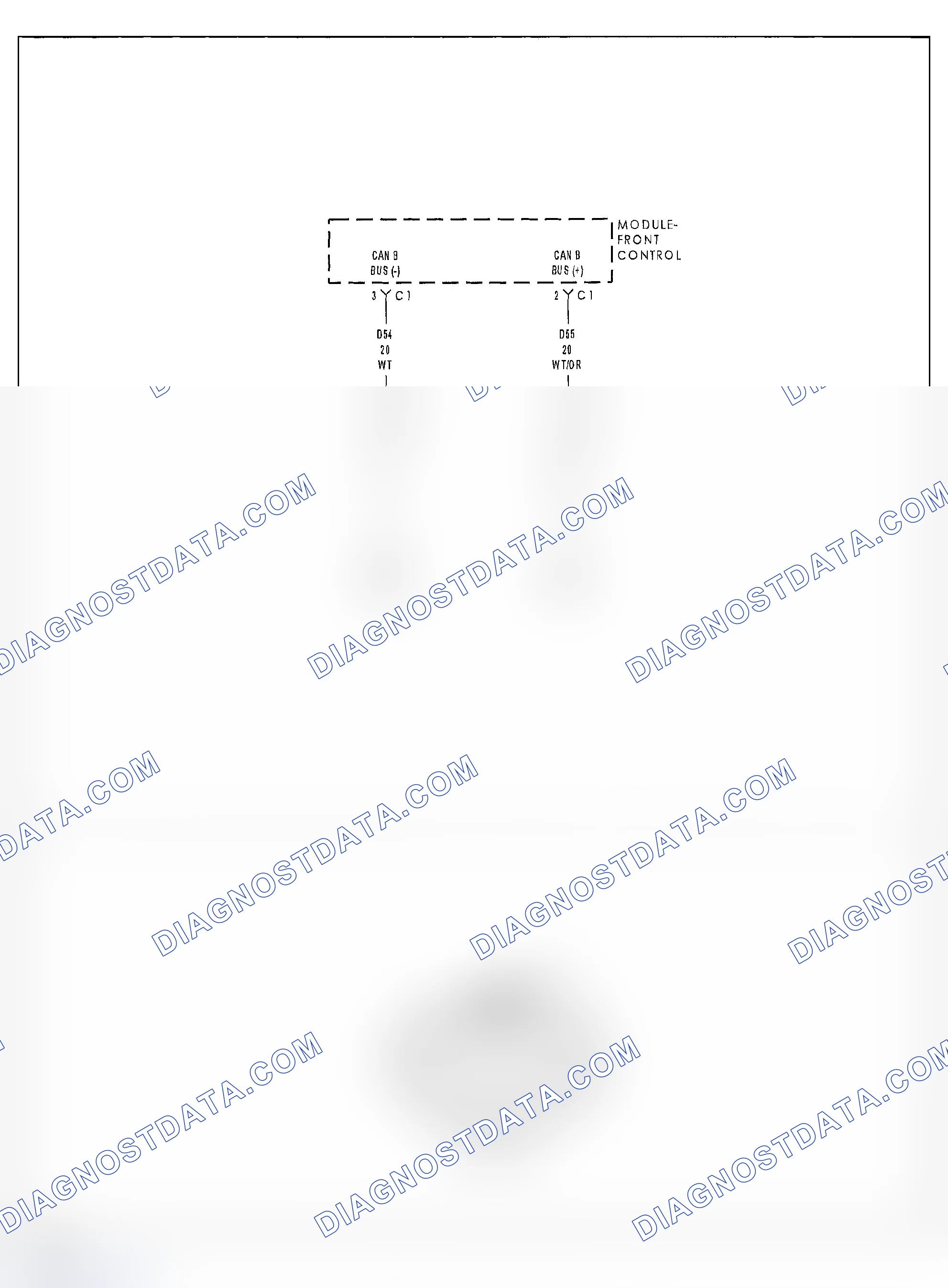 Scheme 16: U0023-CAN B BUS (+) CIRCUIT HIGH