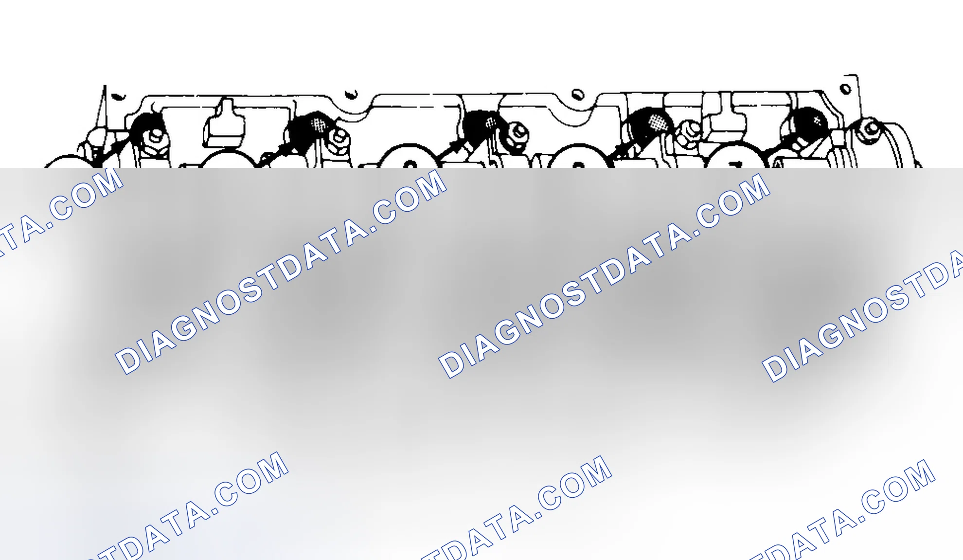Scheme 7: Typical Cylinder Head Tightening or Loosening Sequence