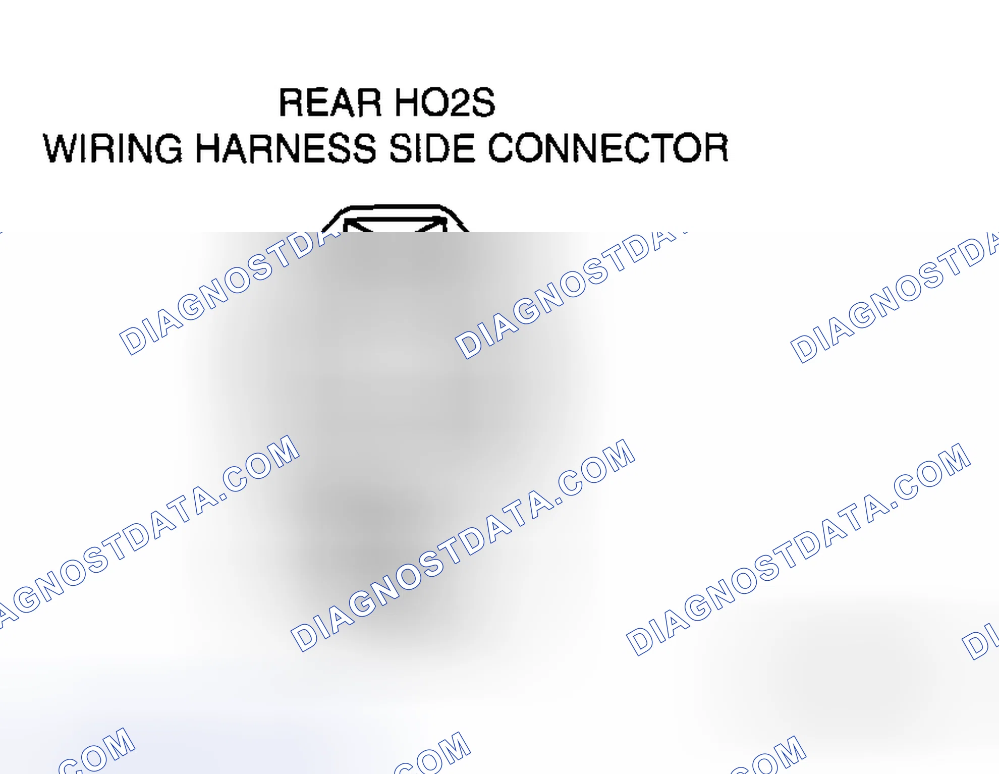 Scheme 197: Rear HO2S Circuit Open/Short Inspection (Heater)