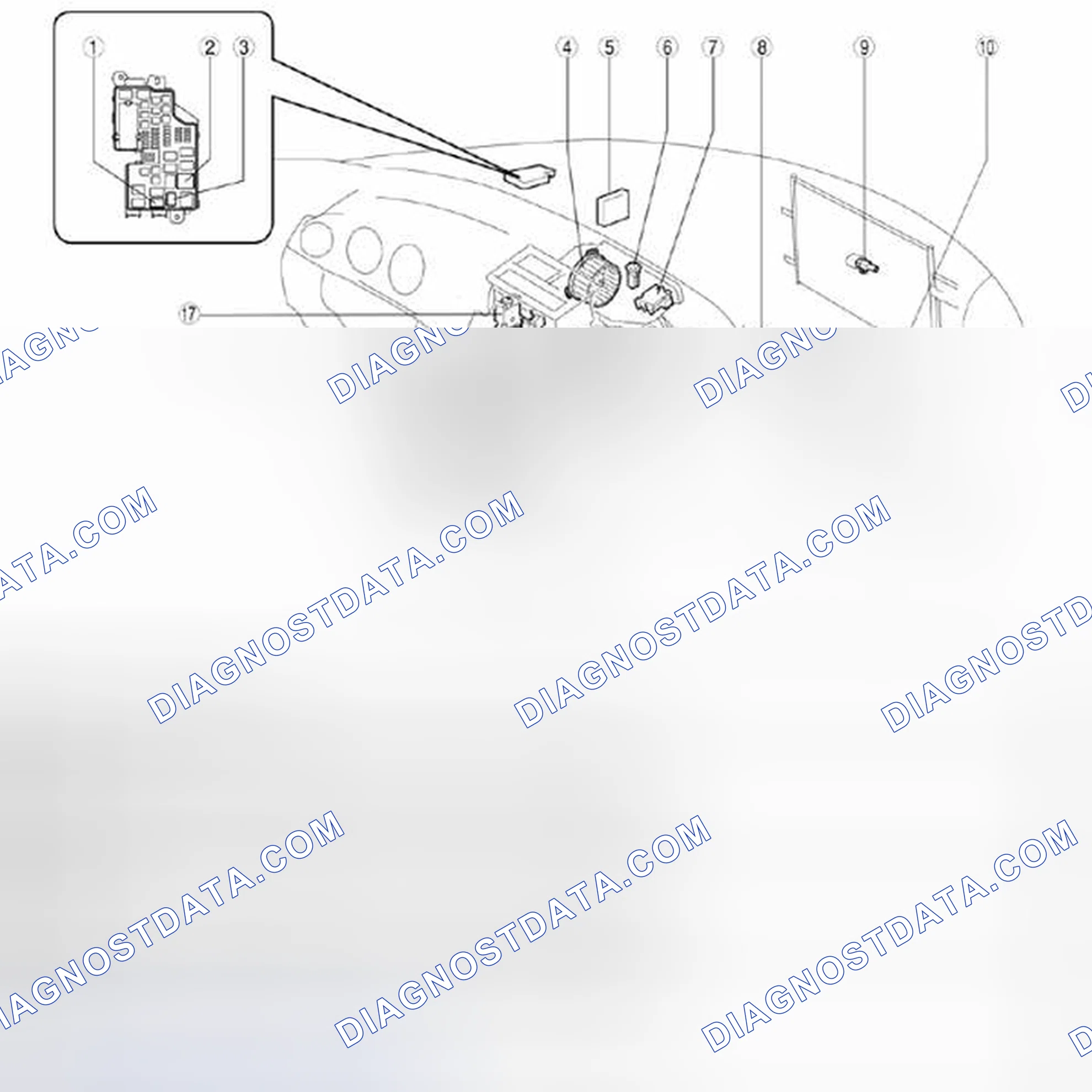 Scheme 1: Locating HVAC Control System Components (1 Of 2)