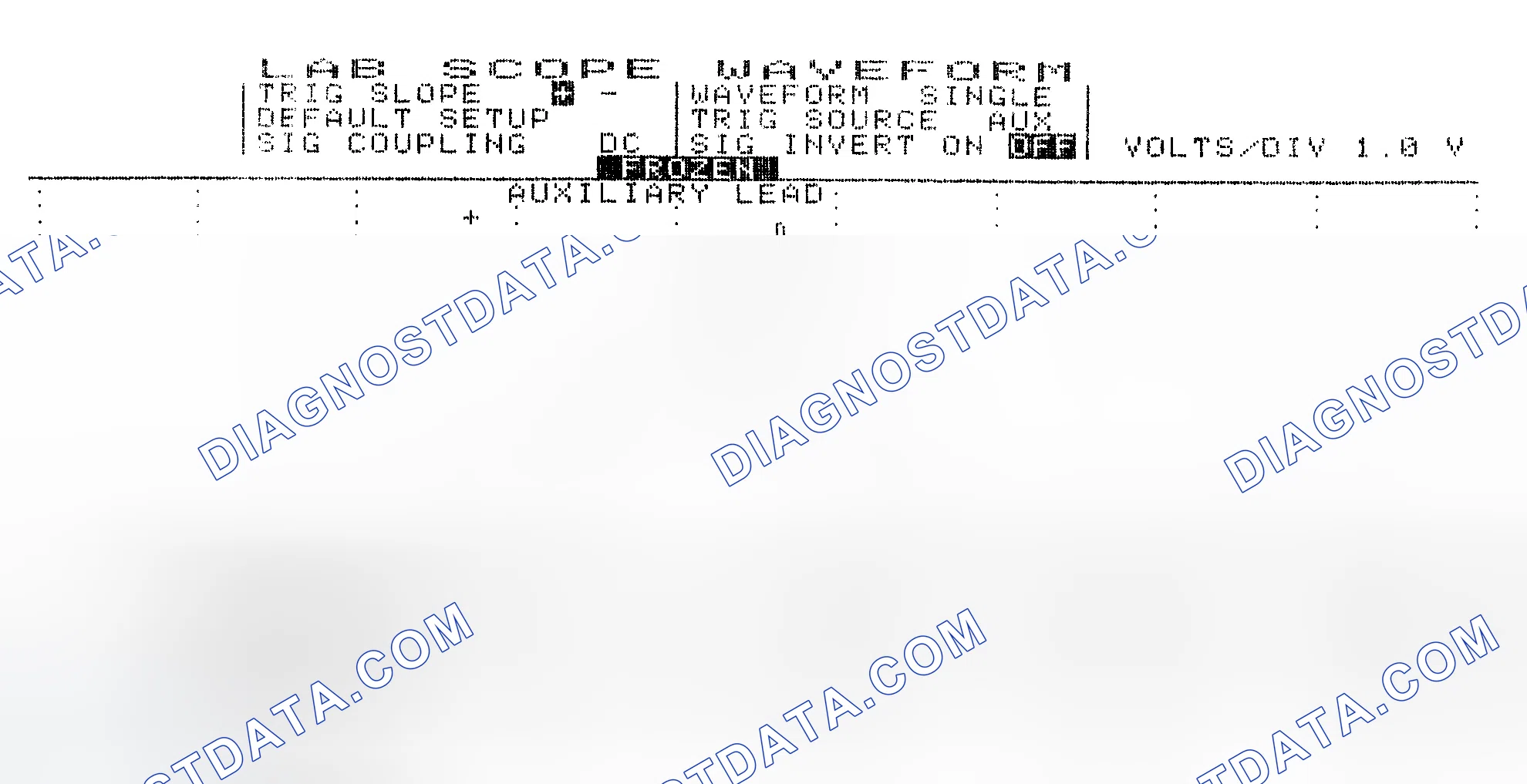 Scheme 19: Single Injector w/Excessive Current Flow - Current Pattern