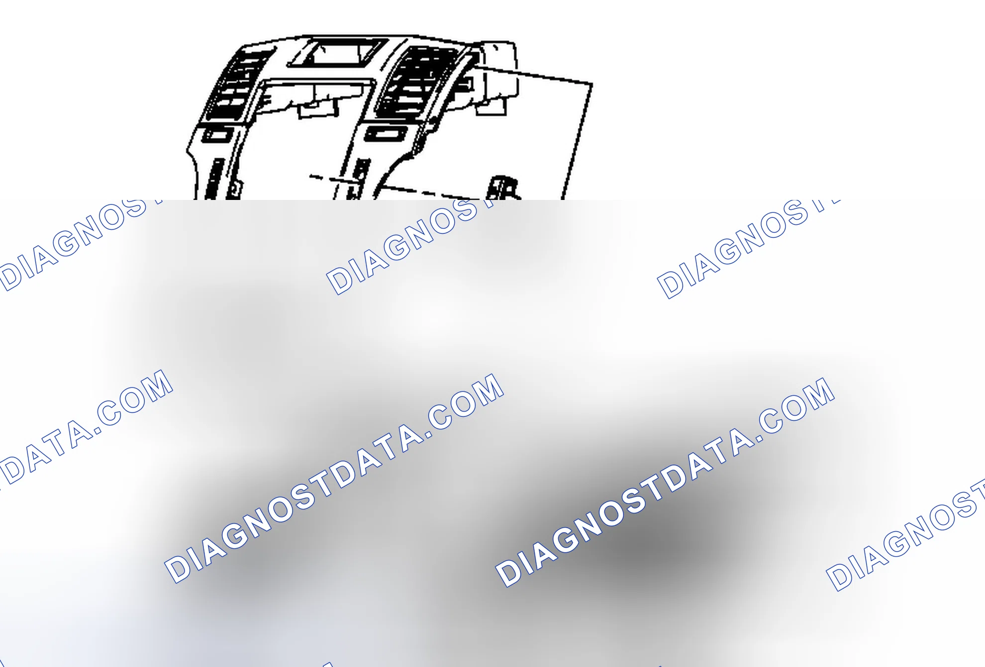 Scheme 9: Rear Object Alarm Module Switch Replacement (Escalade)