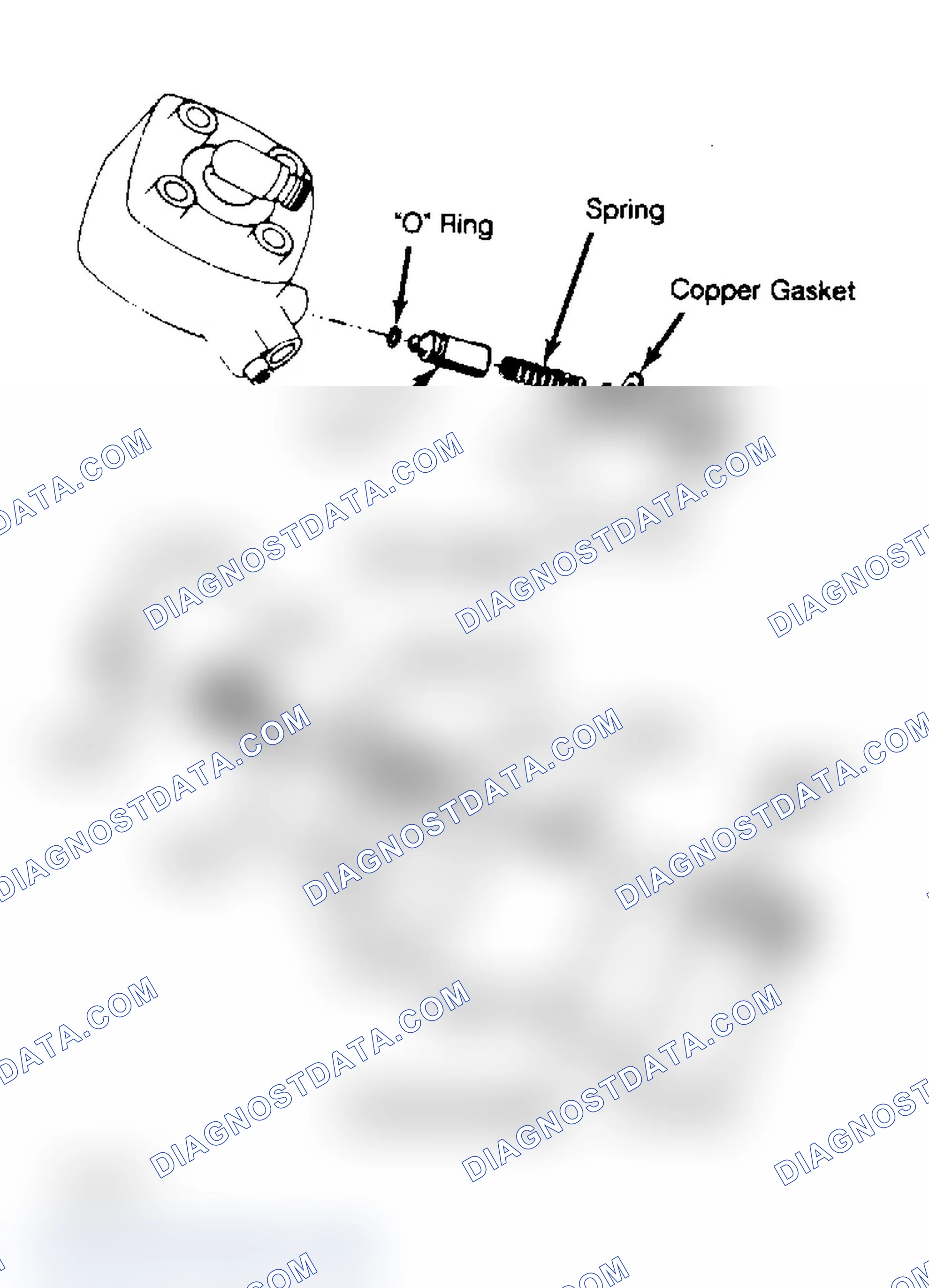 Scheme 20: Line Pressure Regulator Replace complete fuel distributor if piston is damaged.