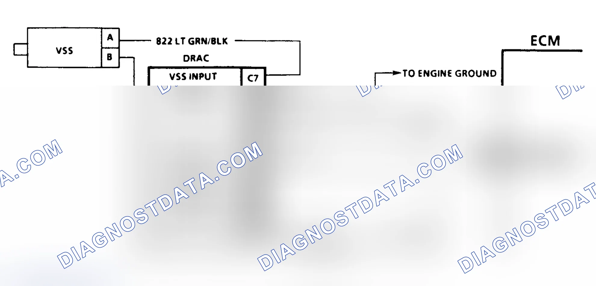 Scheme 36: Code 24 Schematic (4.3L Turbo) Vehicle Speed Sensor