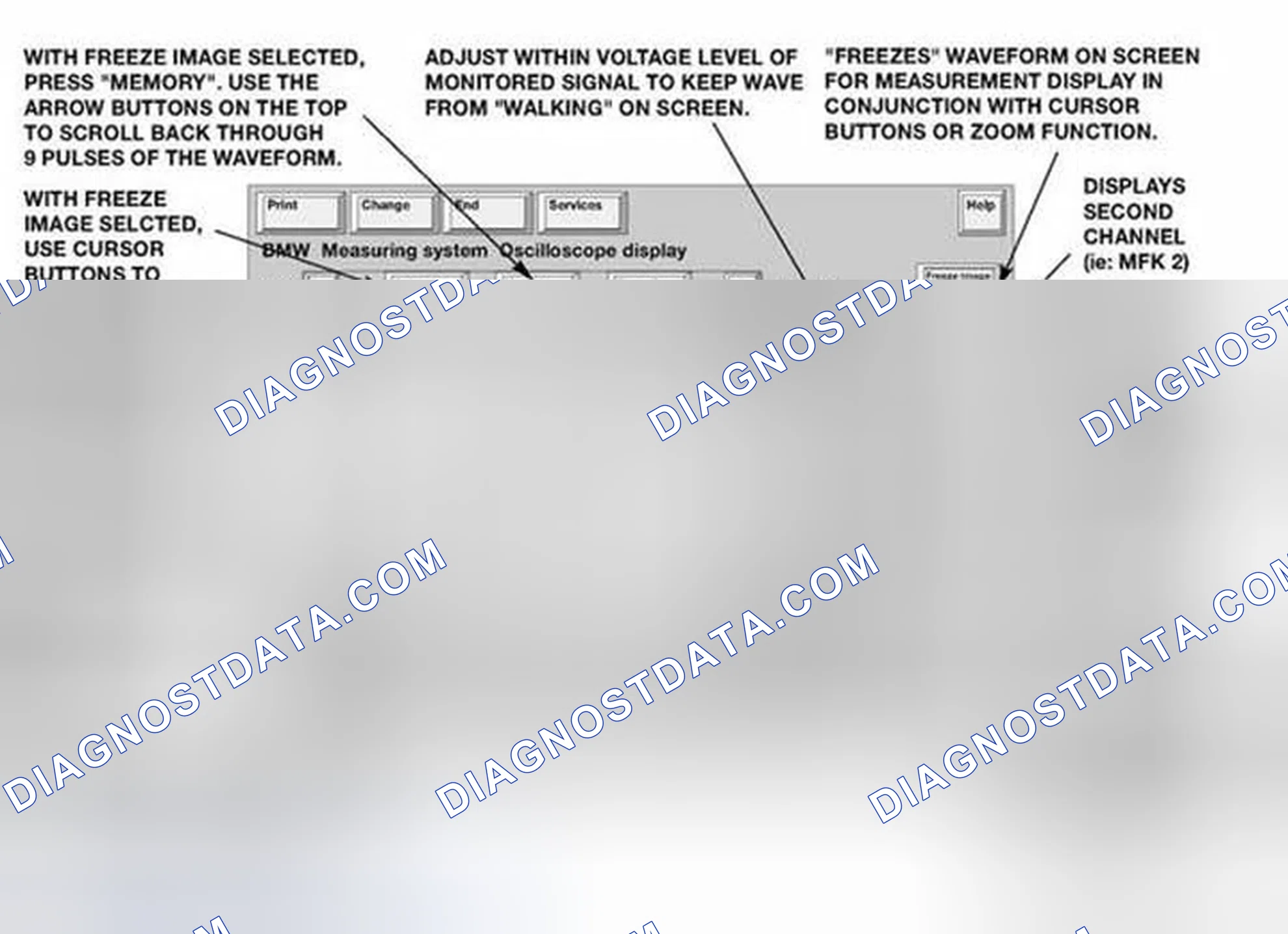 Scheme 560: Identifying Cursor 1 And 2 Display