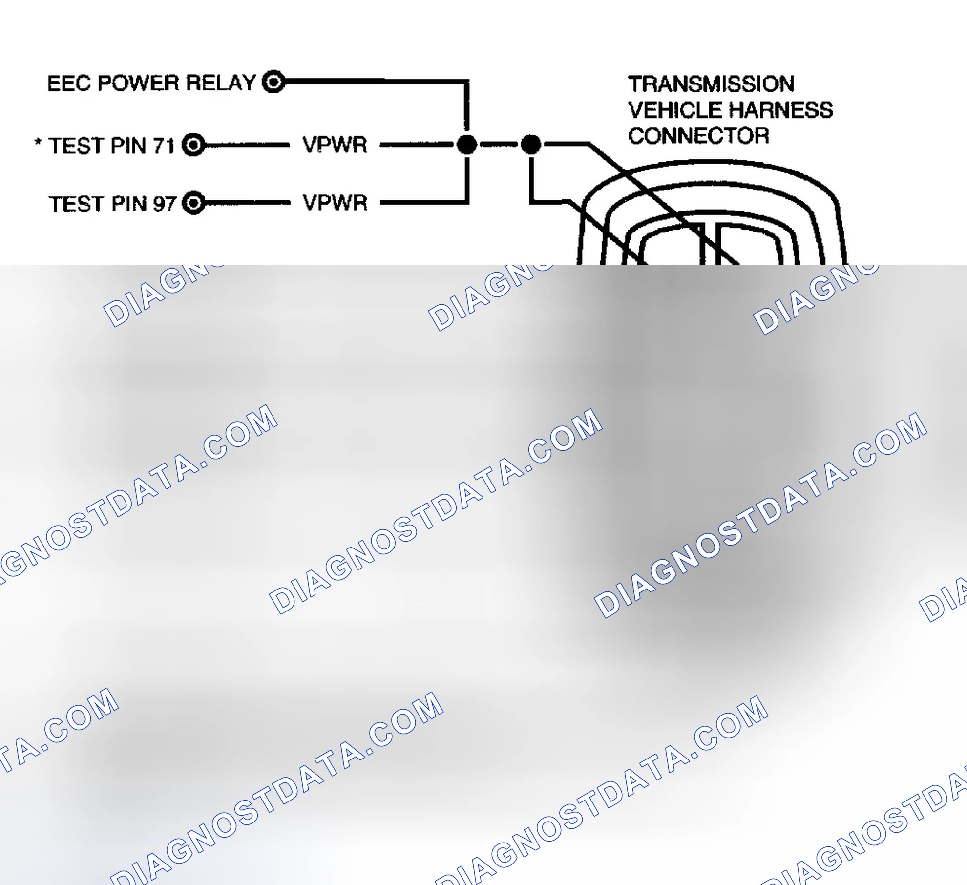 Scheme 322: Identifying Transmission Wiring Harness 12-Pin Connector