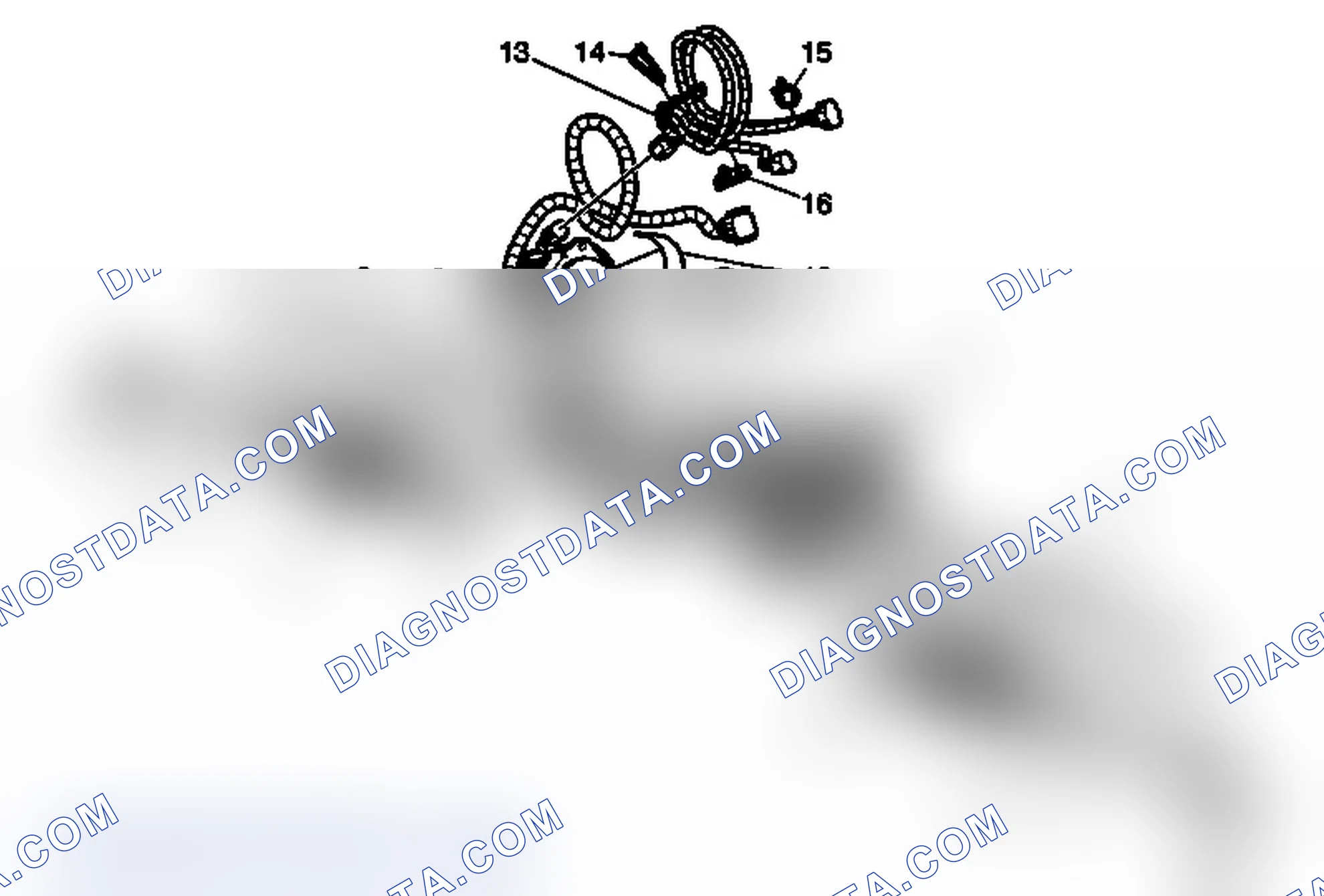 Scheme 4: Power Steering Gear Disassembled View (Two Mode Hybrid)