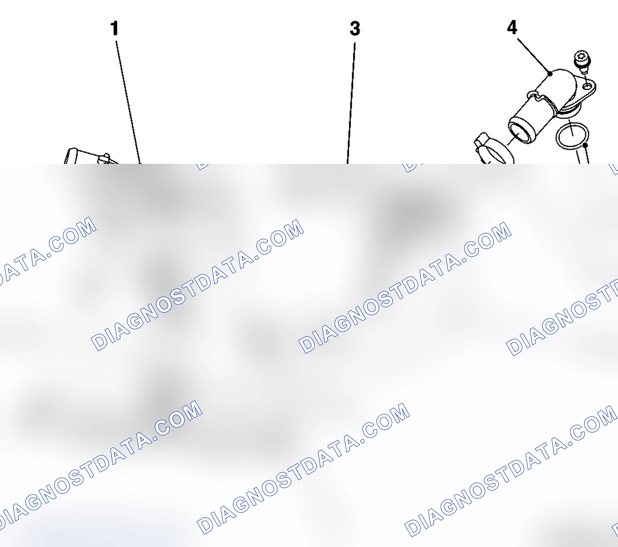 Engine Ventilation System Component Locator