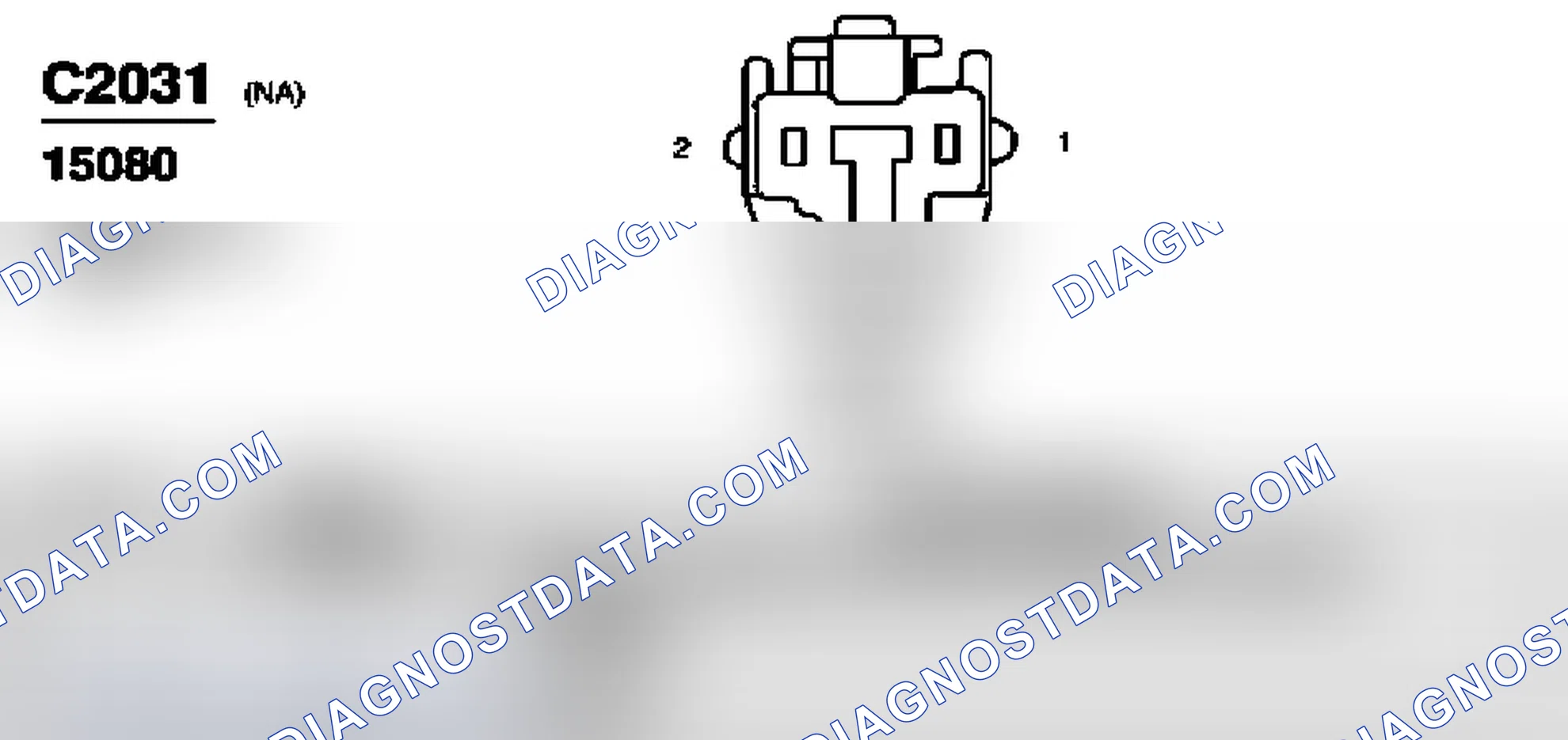 Scheme 318: Identifying Connectors C2031, C2033, C2056, C2057 & C2089