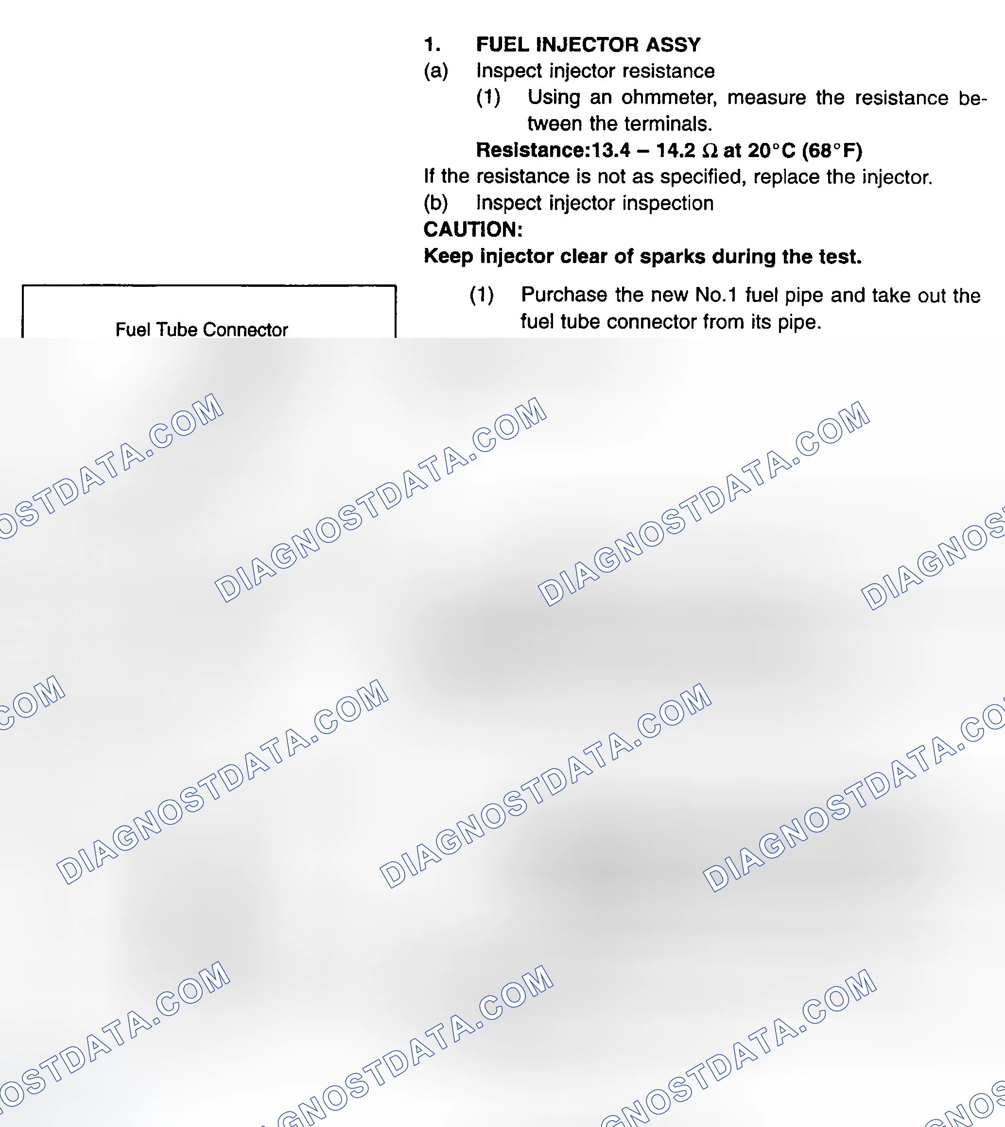 Scheme 556: Fuel Injectors (Camry - Up To Jan. 2003 Production)