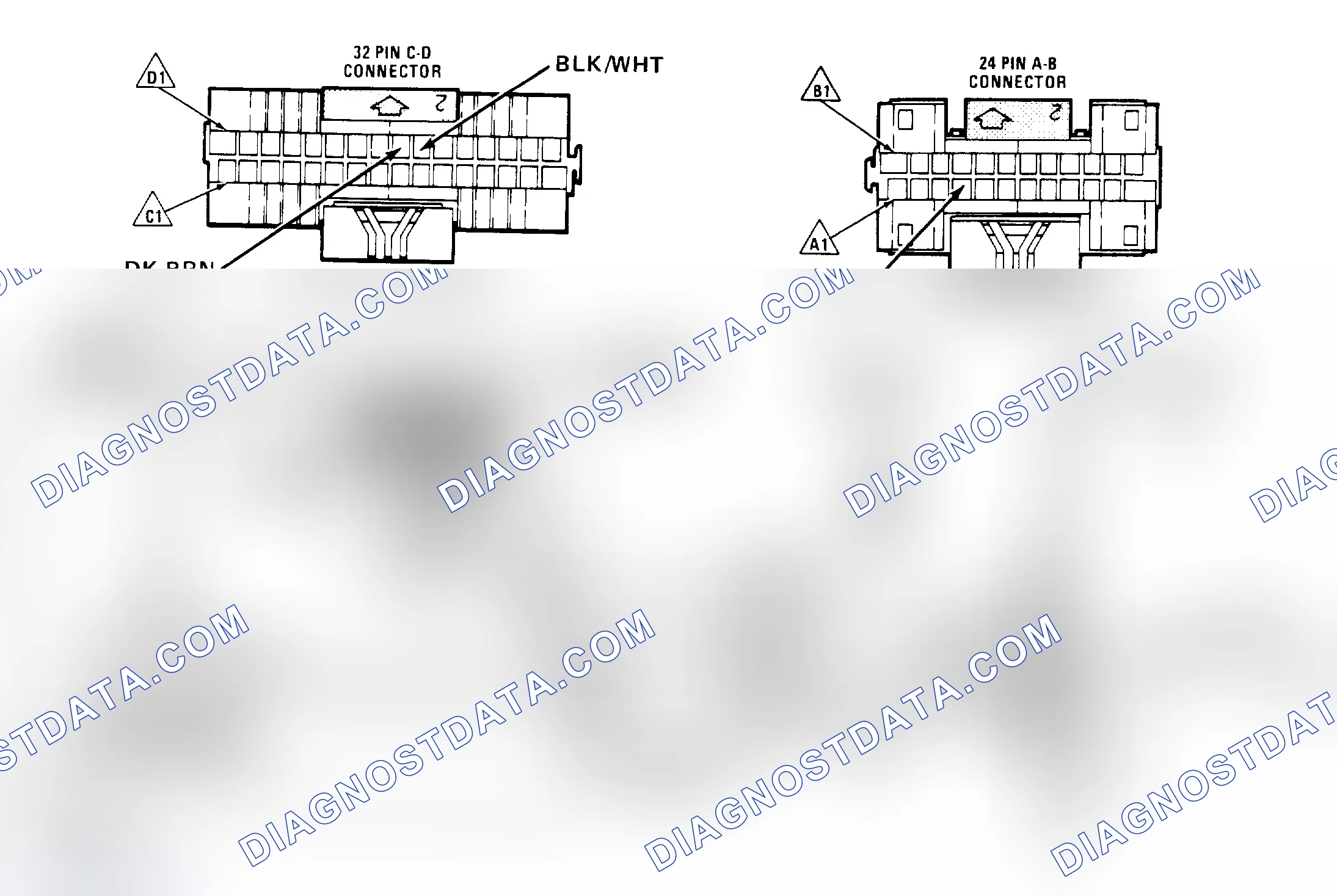 Scheme 313: Code 32 Schematic, EGR Vacuum Control (3.0L & 3.8L)