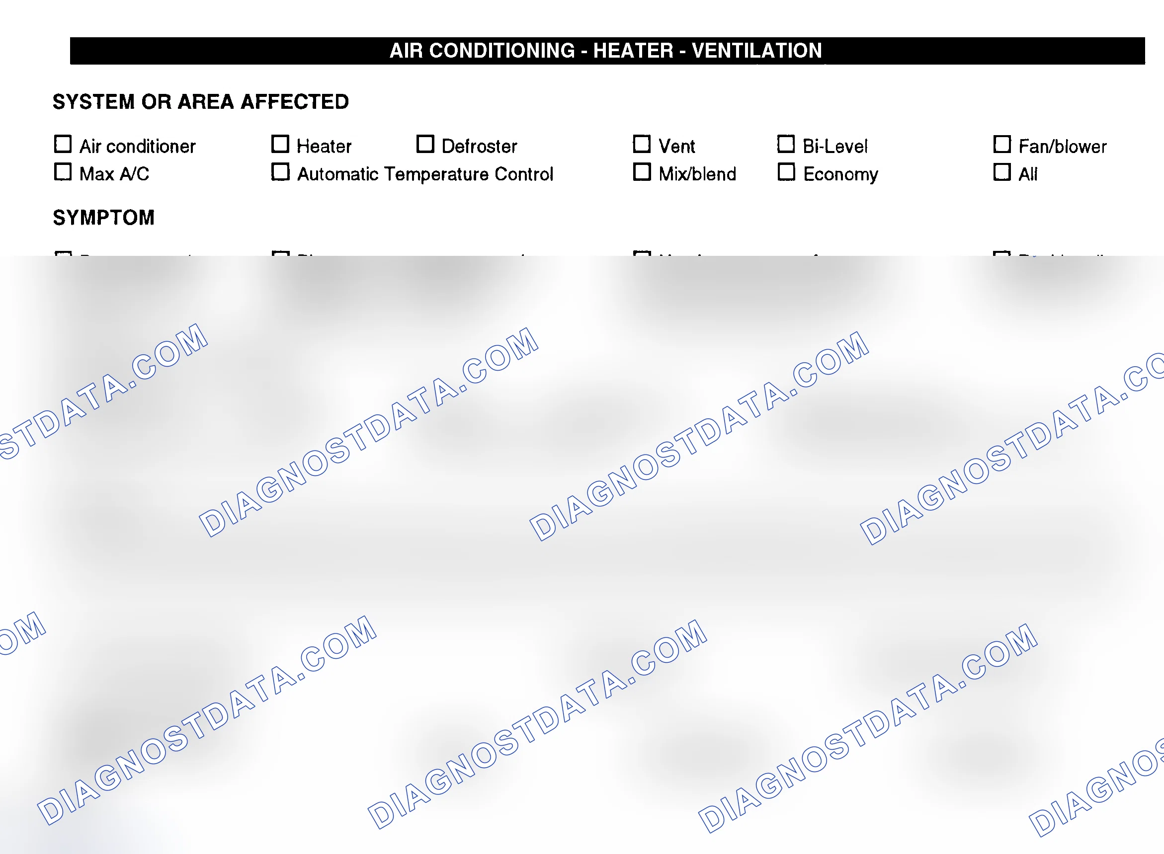 Scheme 8: Air Conditioning, Heater & Ventilation