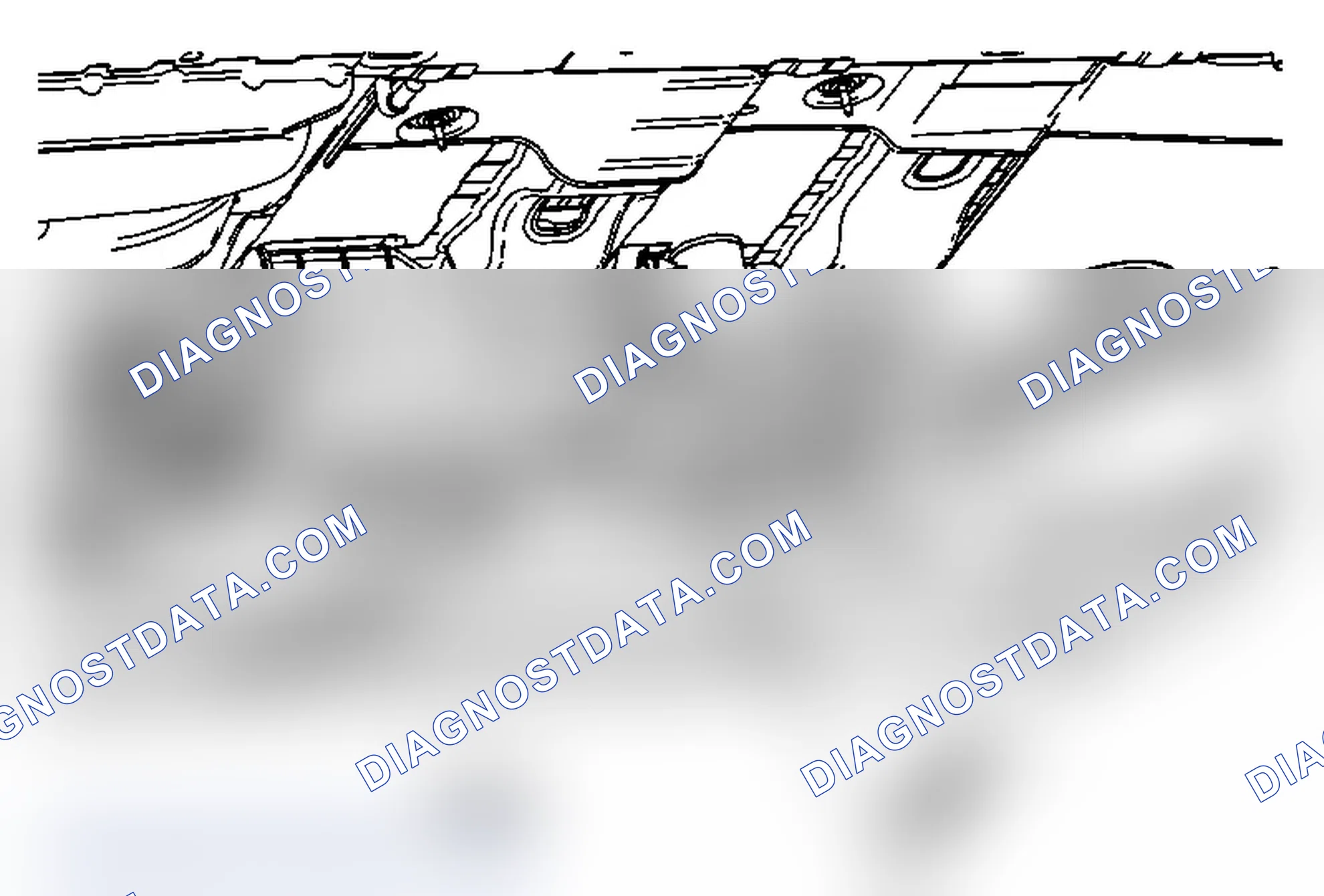 Scheme 57: Fuel Pressure Sensor Replacement - Fuel Feed Pipe