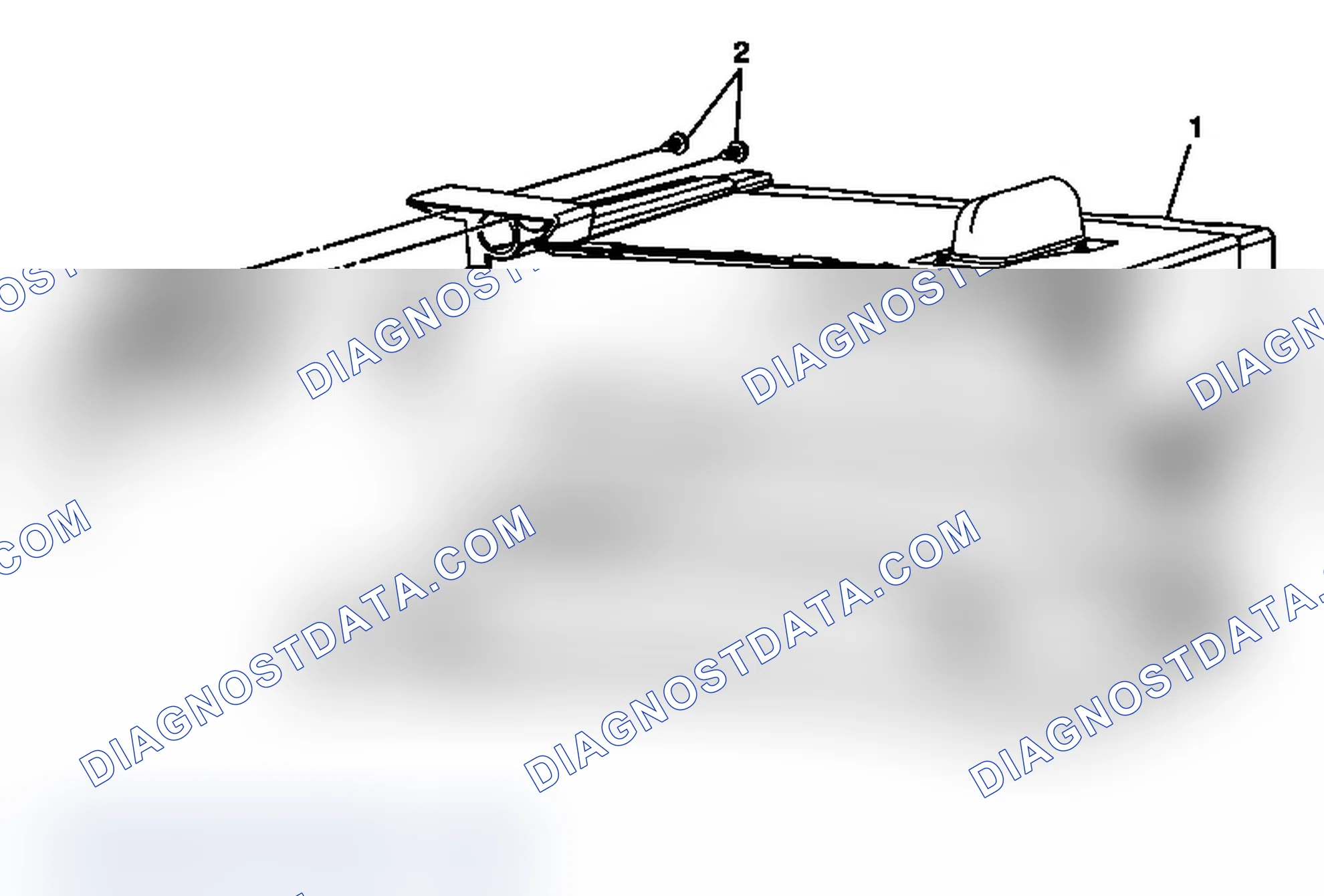 Scheme 93: Instrument Panel Compartment Door Latch Replacement