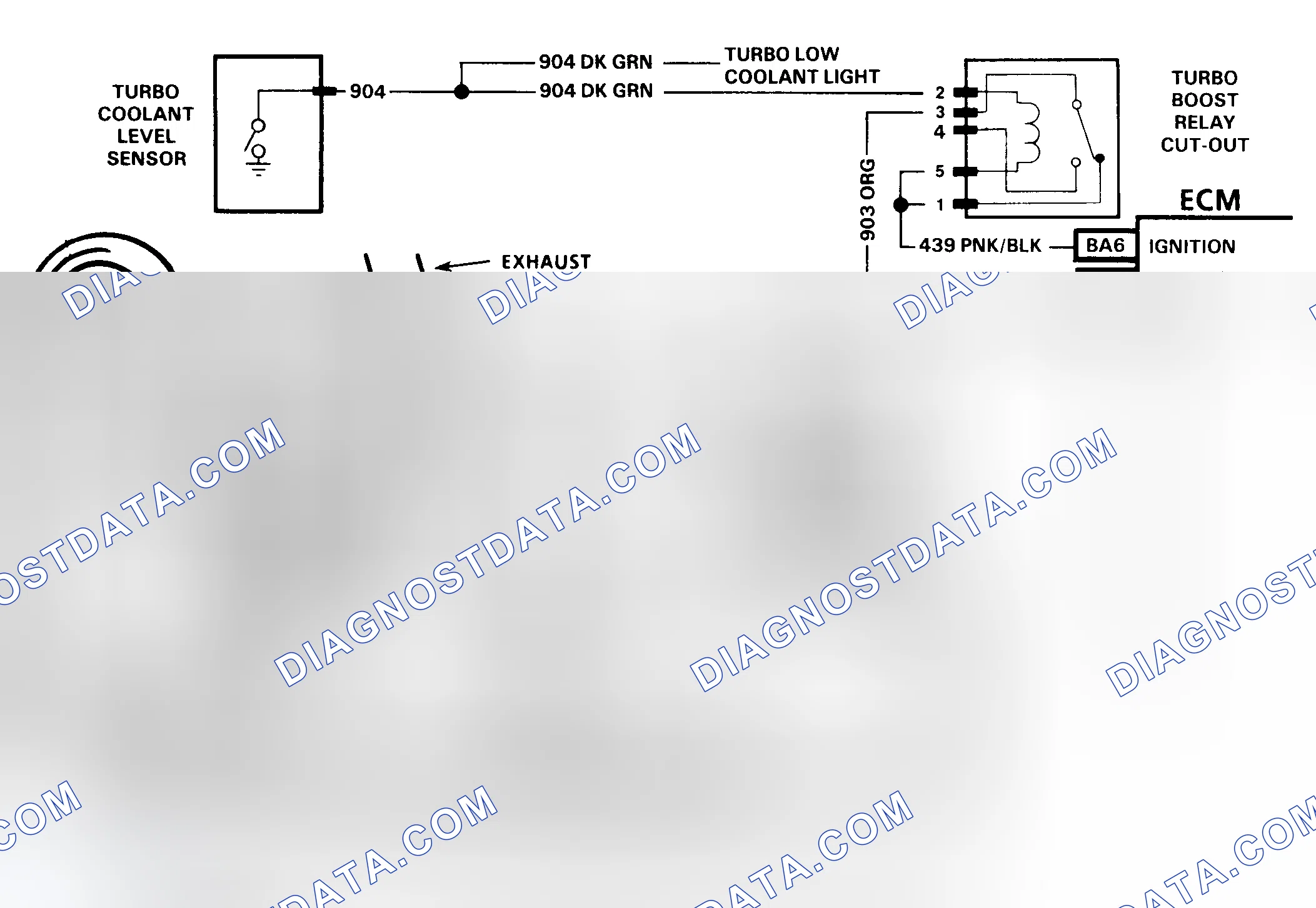 Scheme 126: Code 31 Schematic (4.3L Turbo) Turbo Overboost