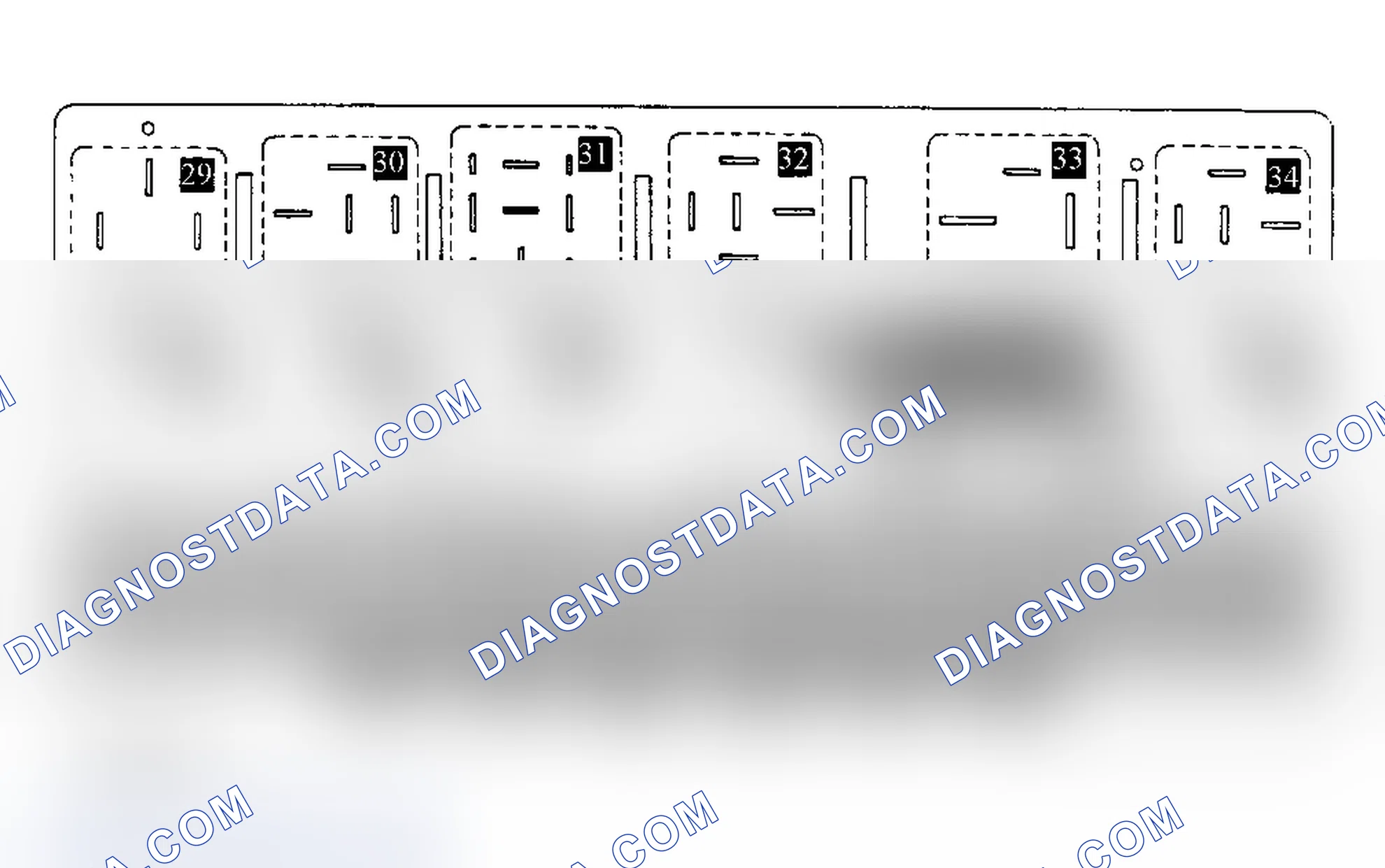 Scheme 7: FUSE PANEL ID (1987-88 5000CS TURBO & TURBO QUATTRO)