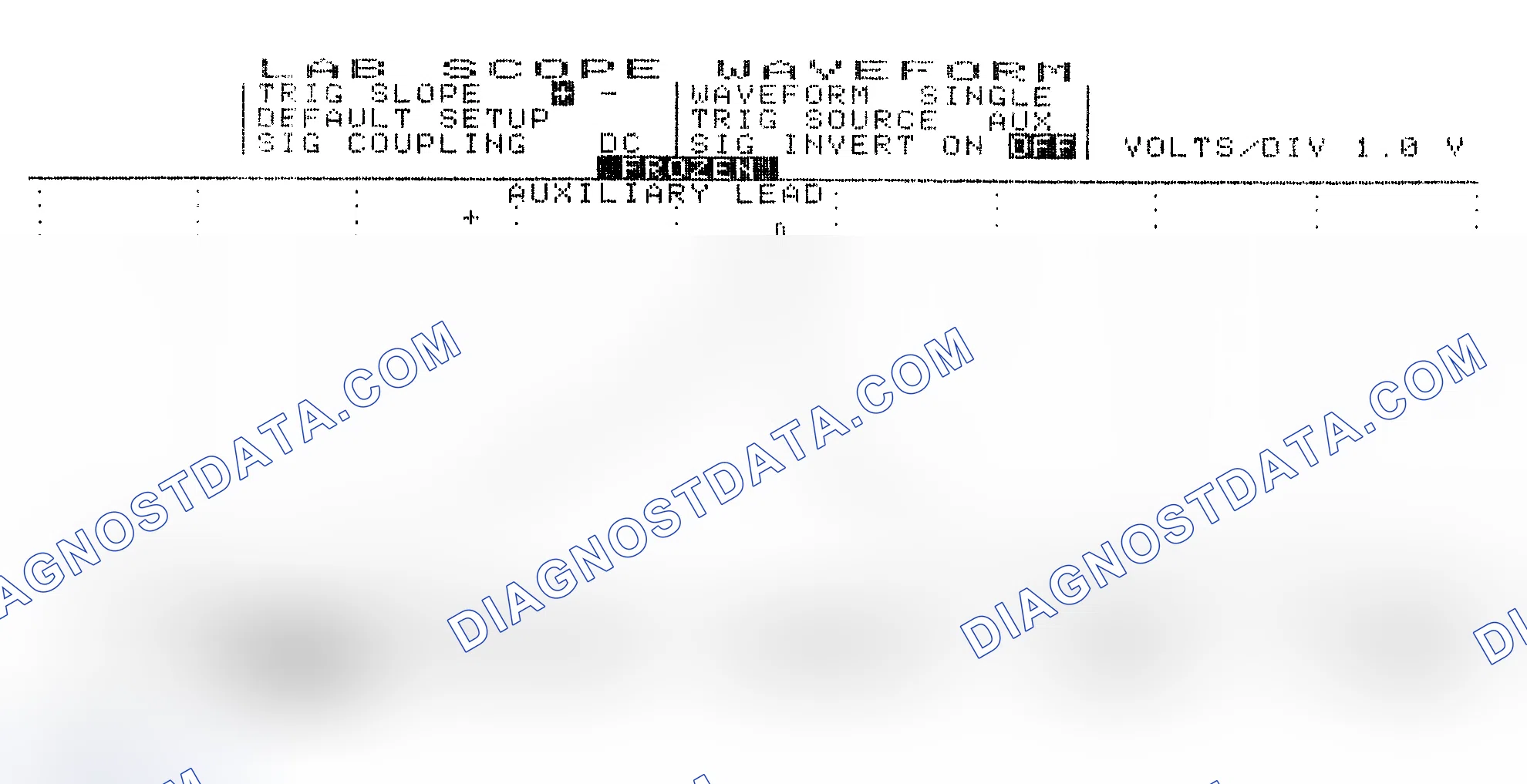 Scheme 19: Single Injector w/Excessive Current Flow - Current Pattern