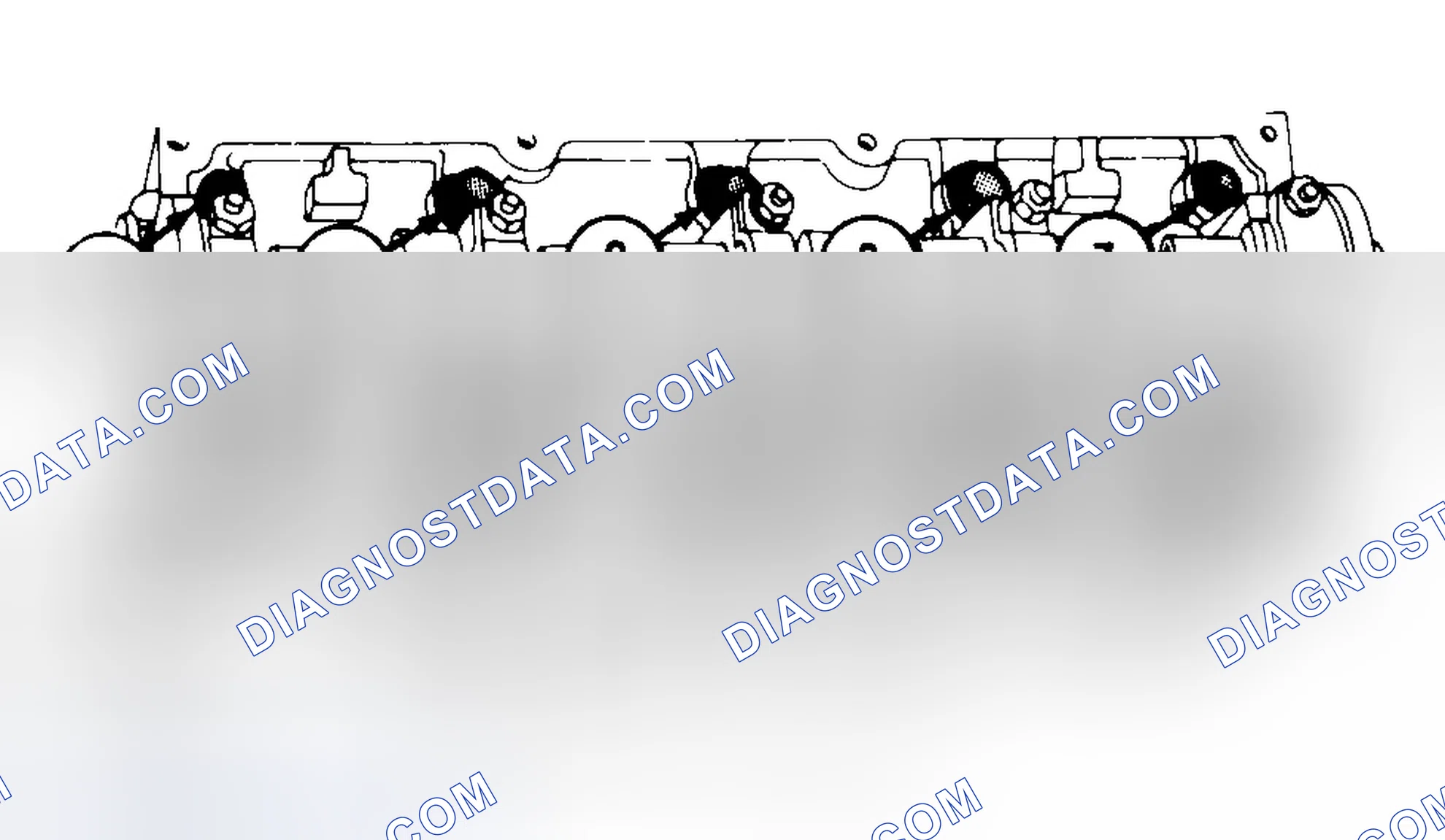Scheme 7: Typical Cylinder Head Tightening or Loosening Sequence