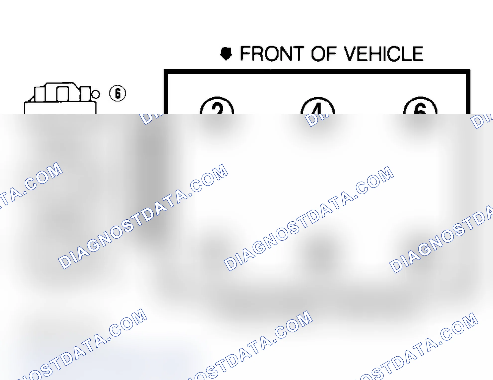 Scheme 6: Firing Order (3.8L - Except "F" Body)
