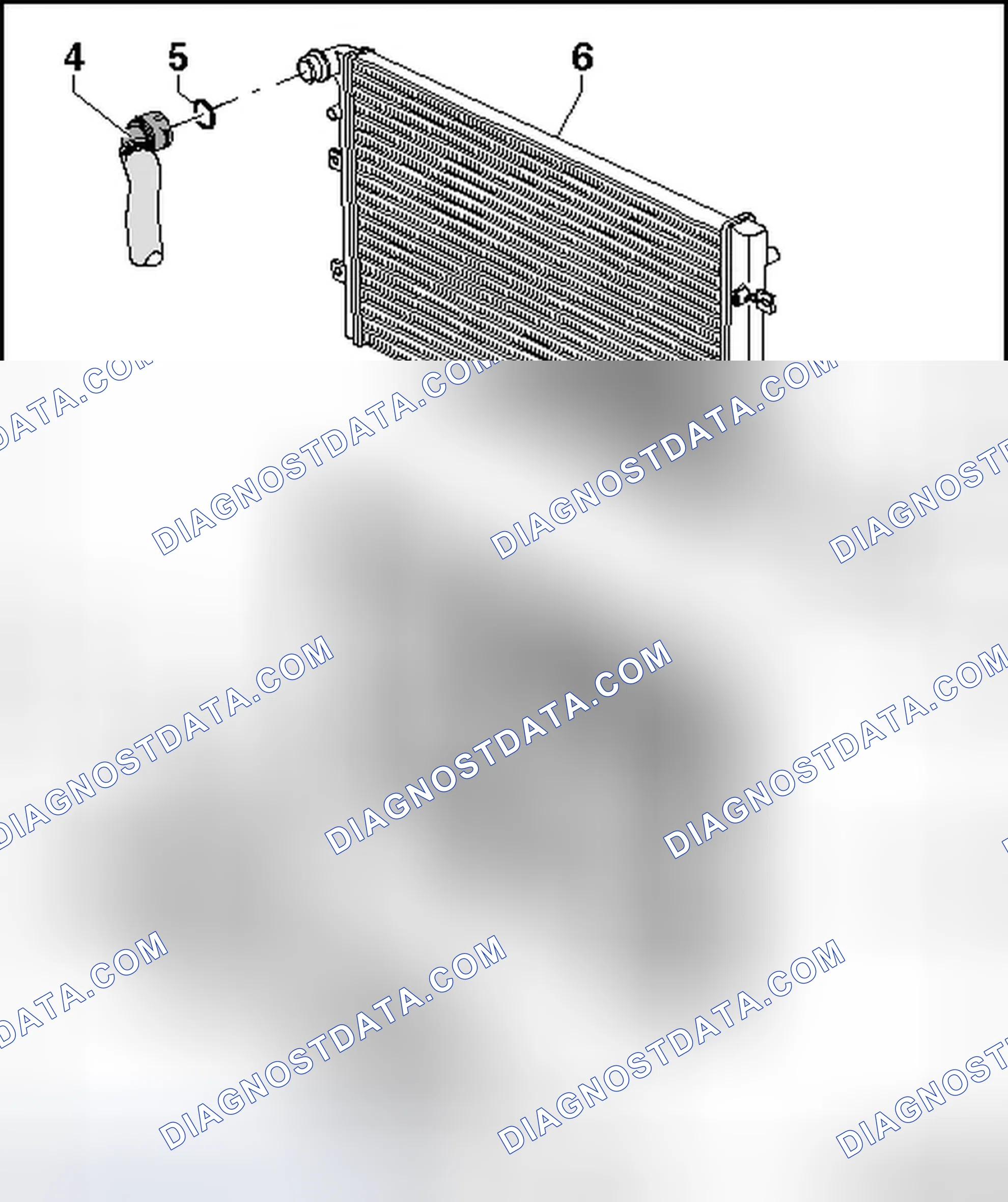 Scheme 119: RADIATOR AND COOLANT FAN OVERVIEW