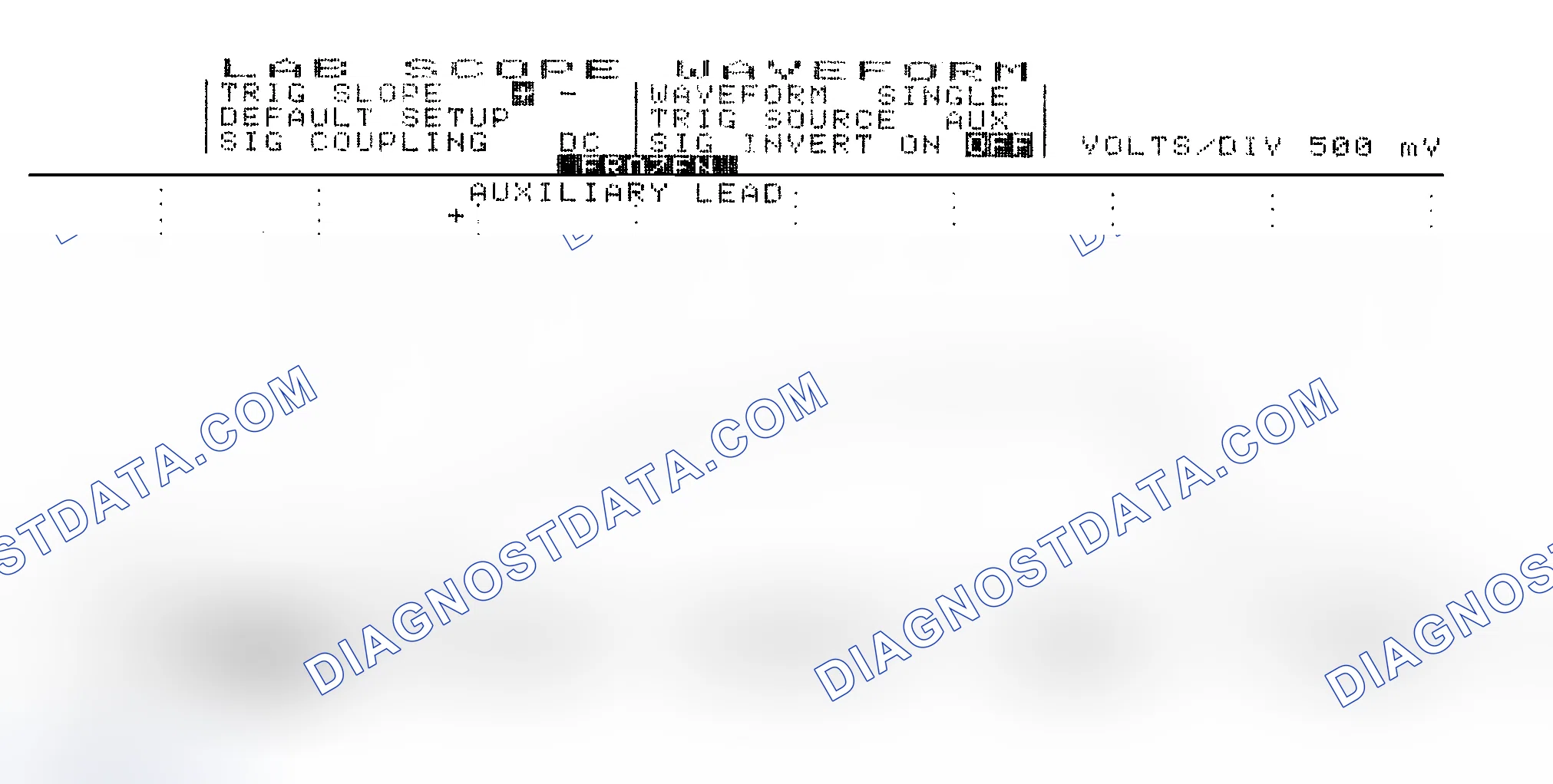 Scheme 14: Single Injector w/Excessive Current Flow - Current Pattern