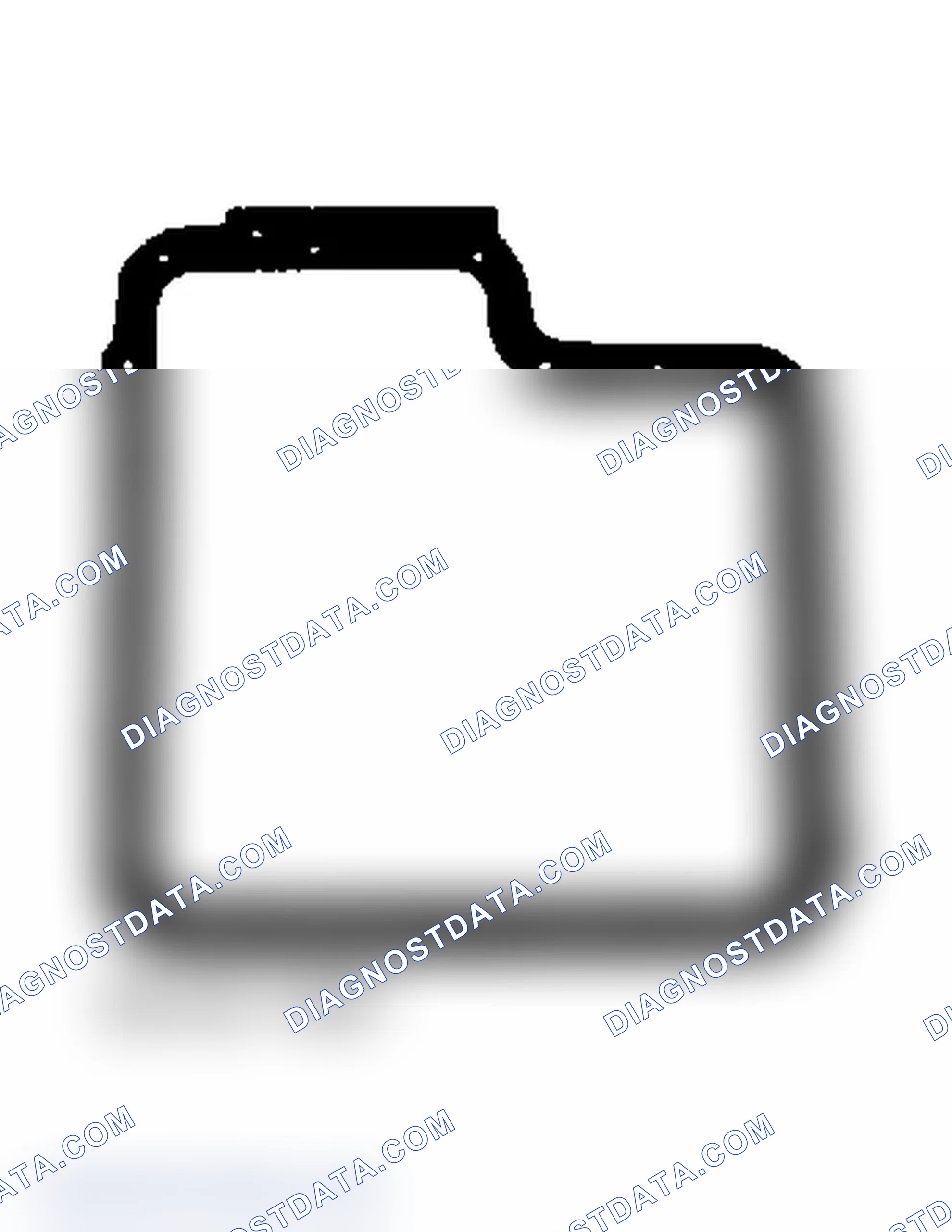 Scheme 160: Oil Pan Gasket (C-6) ID