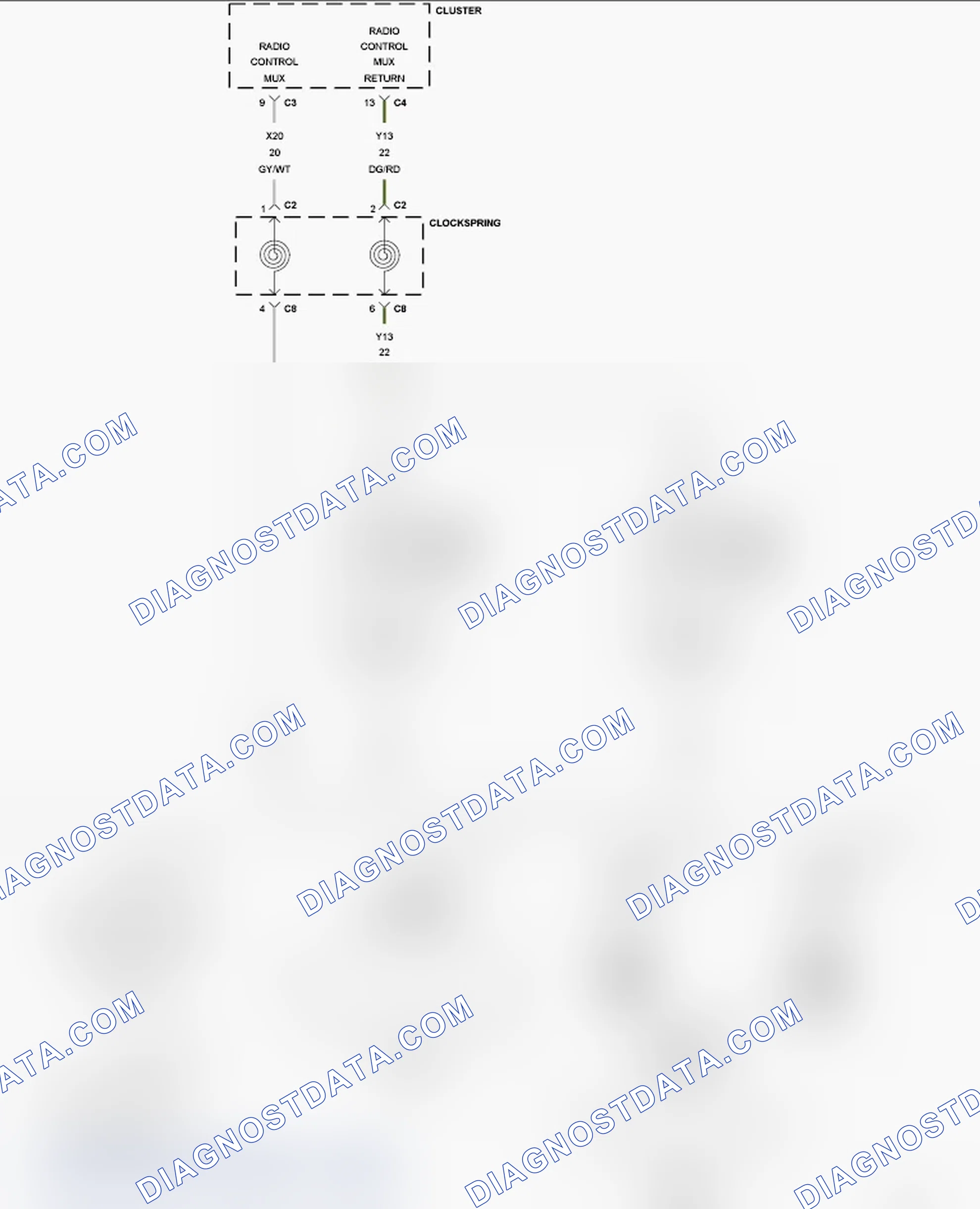 Scheme 29: B1427-REMOTE RADIO SWITCH INPUT CIRCUIT HIGH