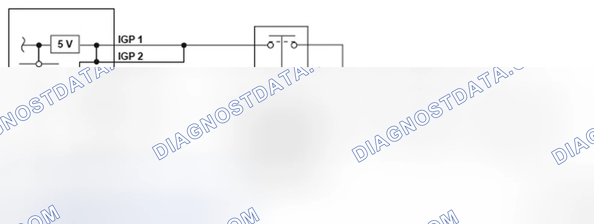 Scheme 208: Engine Control Module (ECM) Power Source Unexpected Voltage - Circuit Diagram