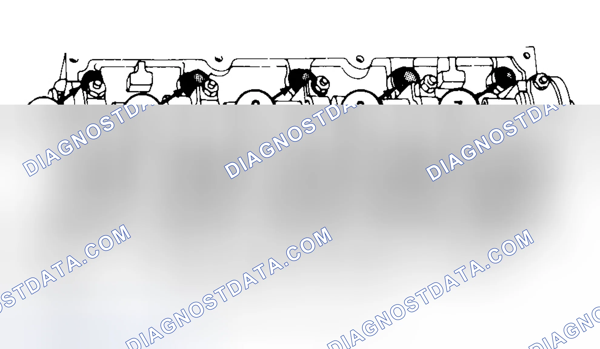Scheme 7: Typical Cylinder Head Tightening or Loosening Sequence