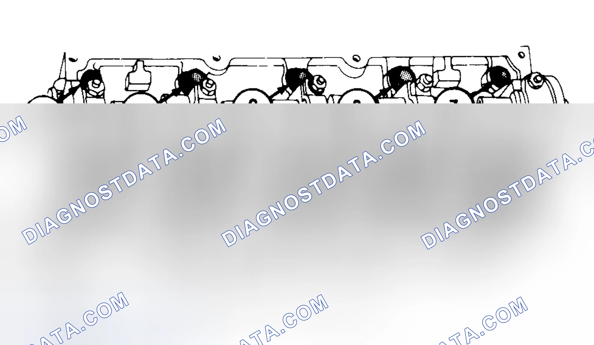 Scheme 7: Typical Cylinder Head Tightening or Loosening Sequence