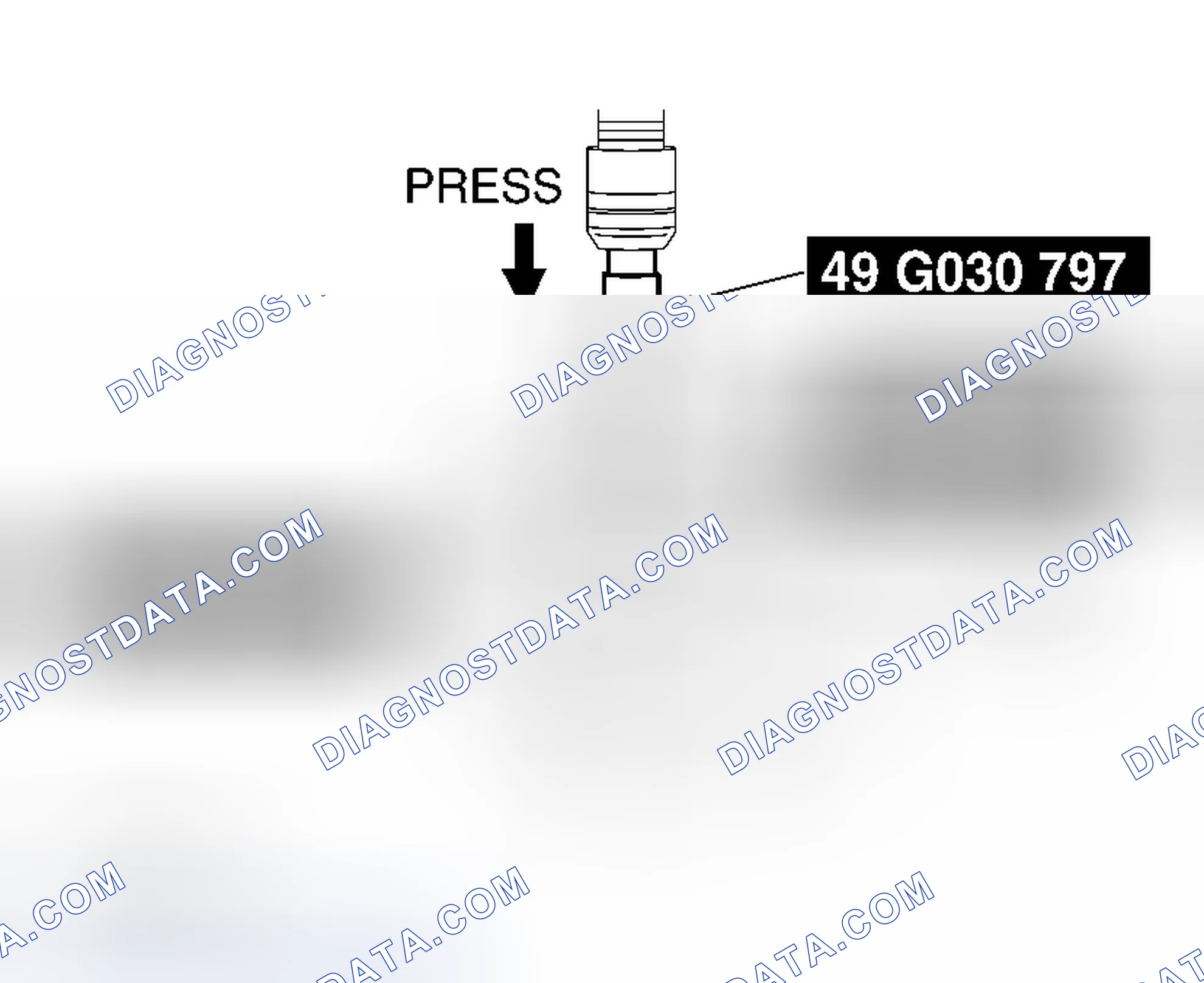 Scheme 22: Front Lower Arm (Front) Bushing (Outer Side) Removal Note