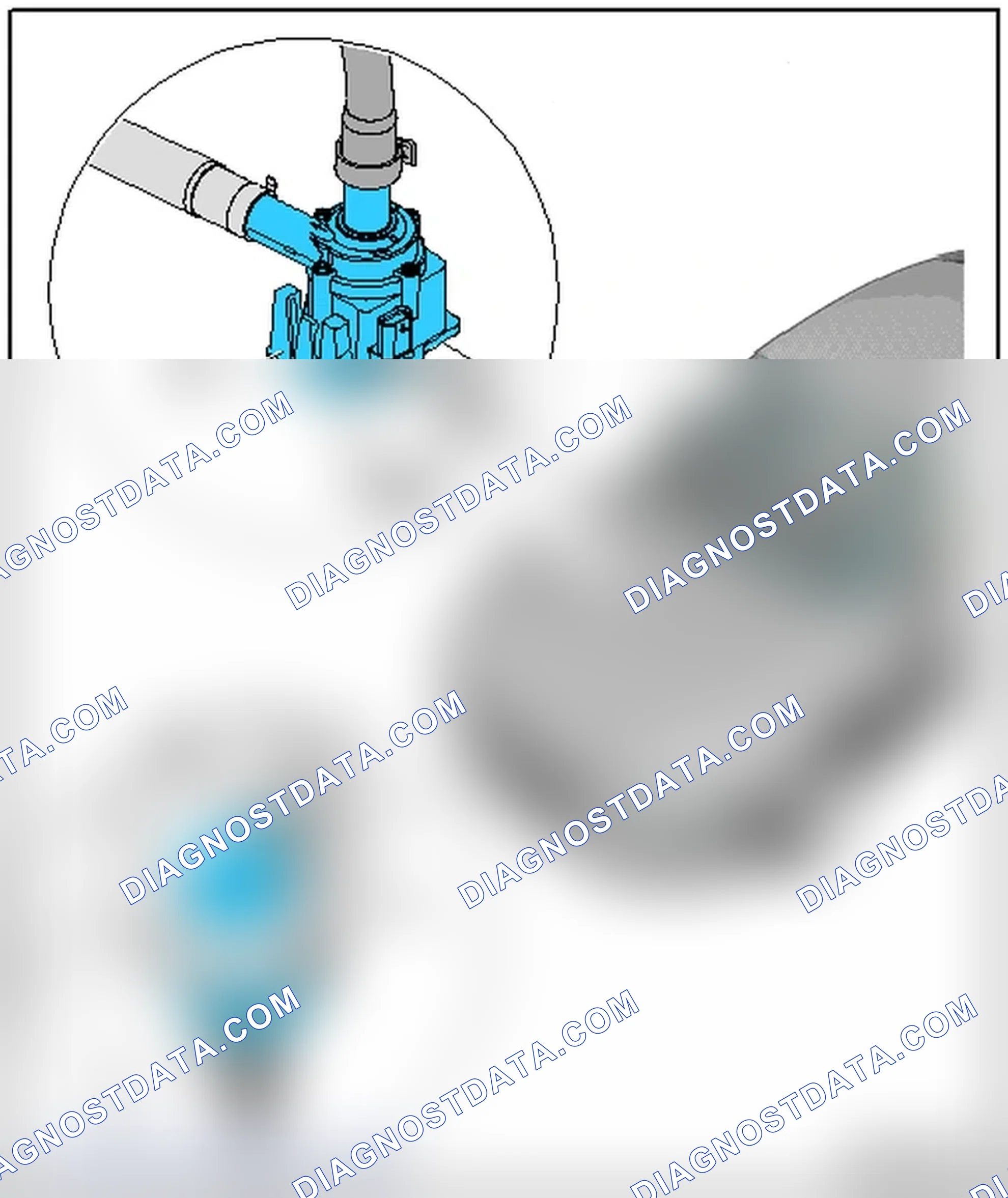 Scheme 343: COOLANT (WATER) PUMP