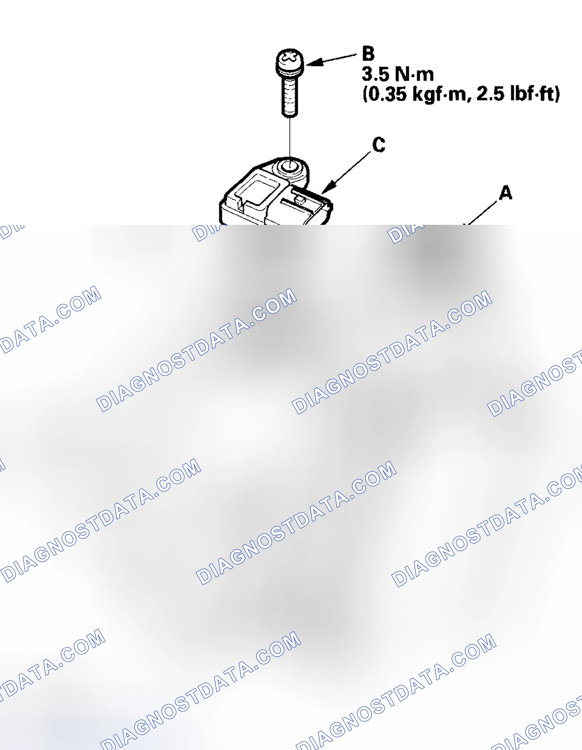Scheme 561: MAP Sensor Replacement
