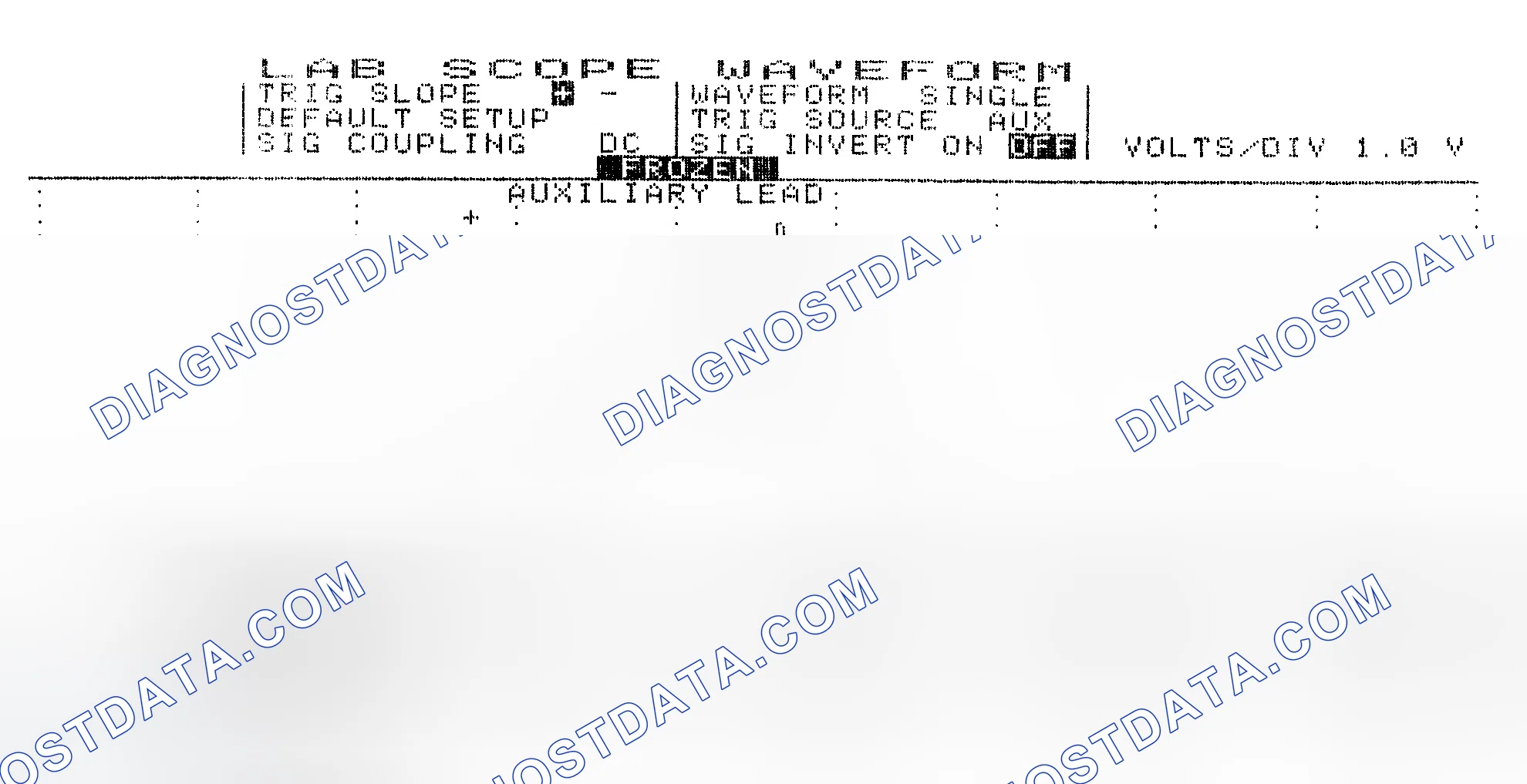 Scheme 19: Single Injector w/Excessive Current Flow - Current Pattern